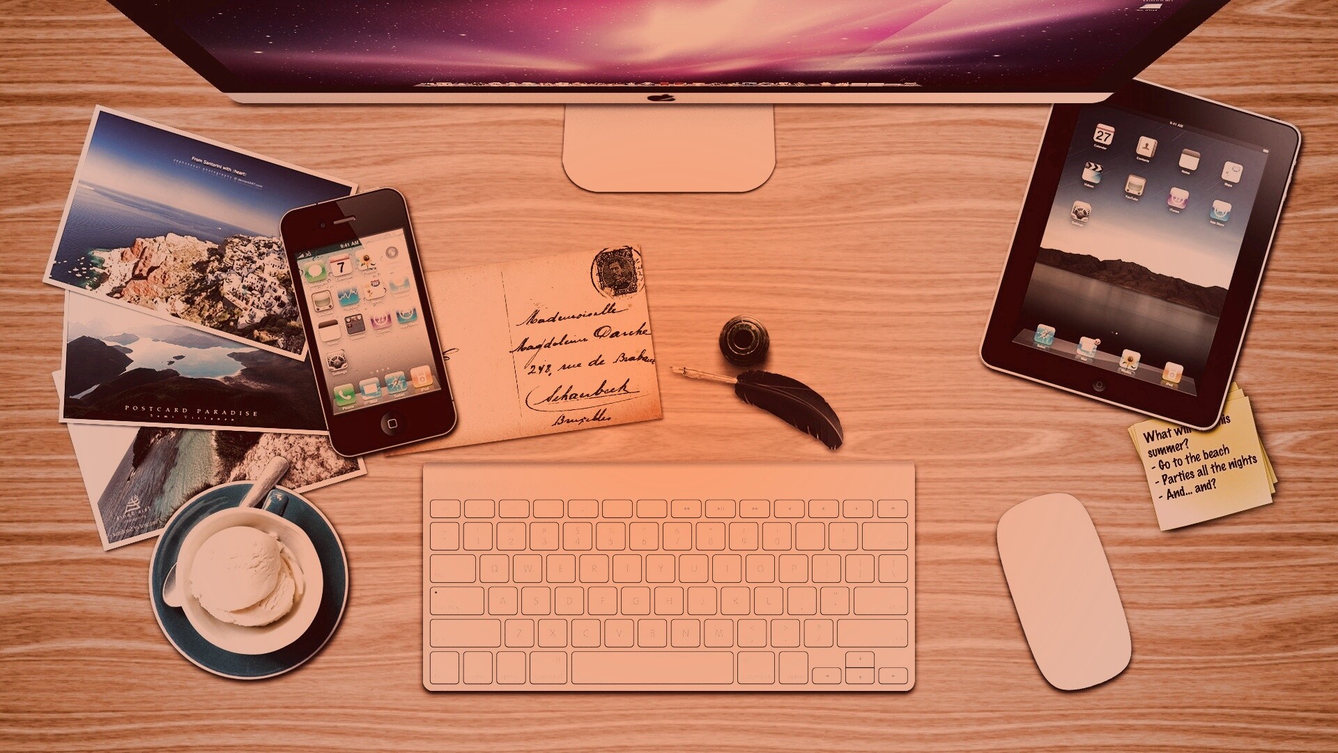 Мечта яблочника обои