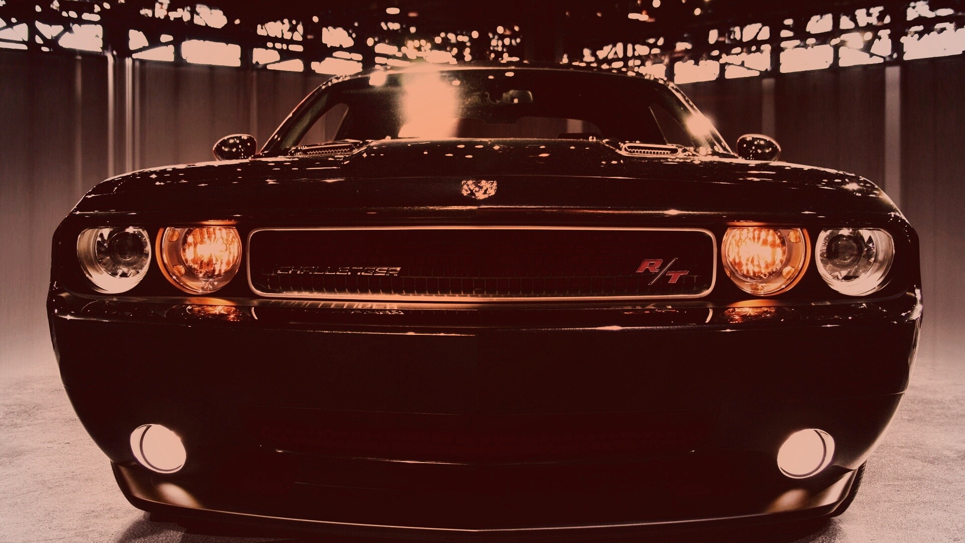 Фары Dodge Challender обои