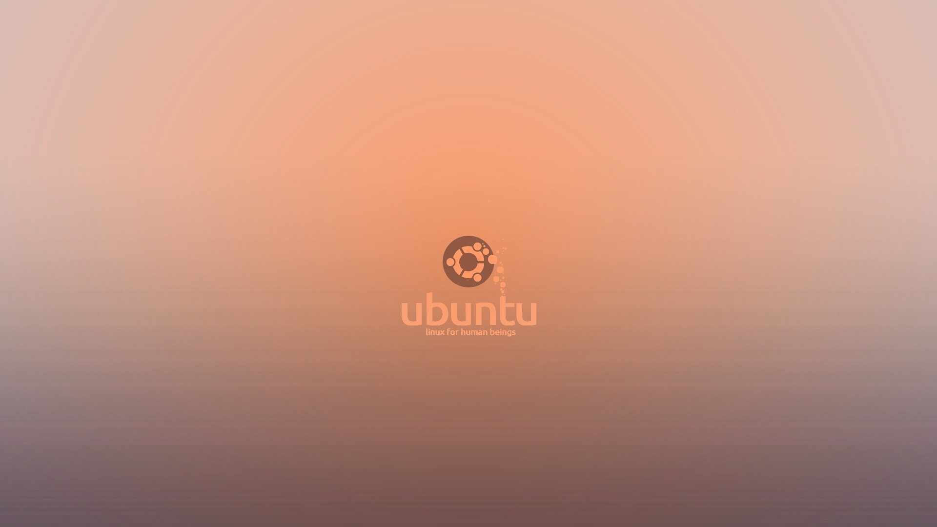 Логотип Ubuntu обои
