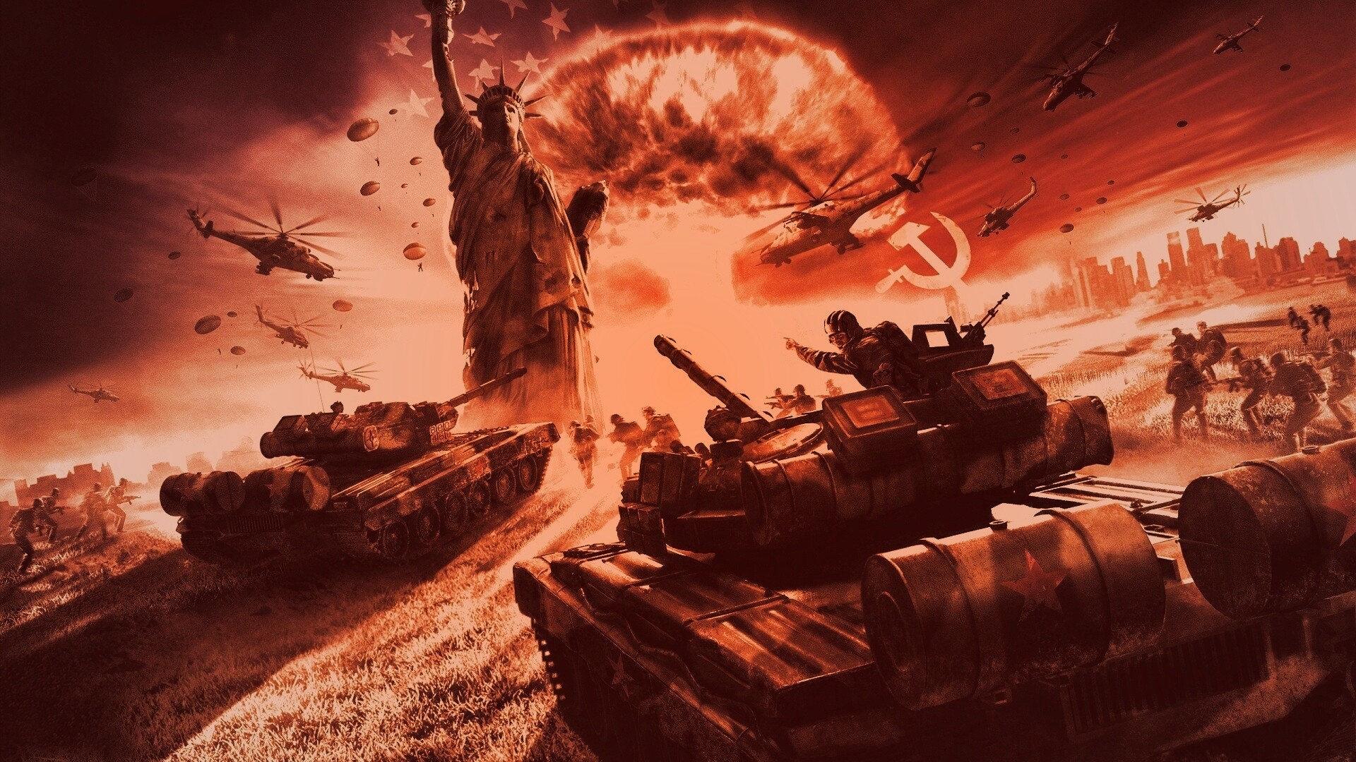 Победа СССР над Америкой обои