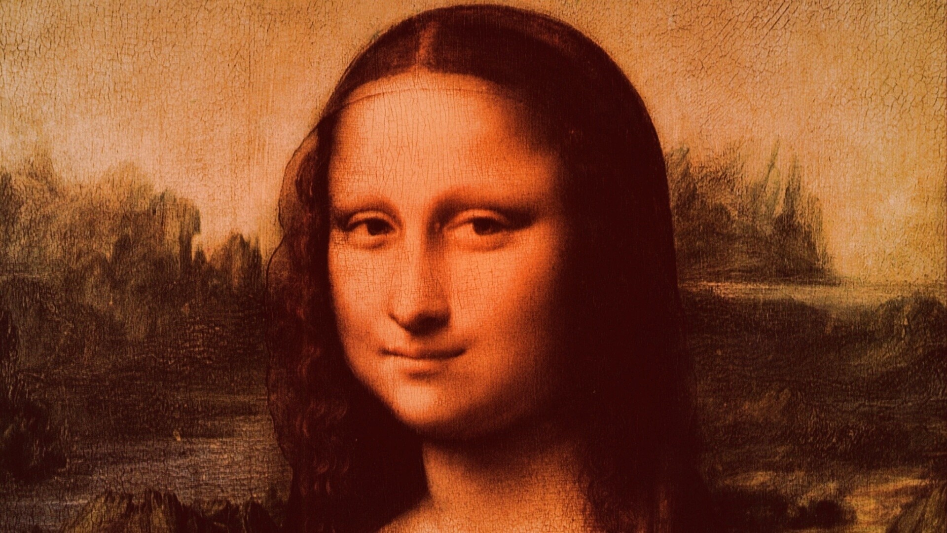Картина Мона Лиза обои