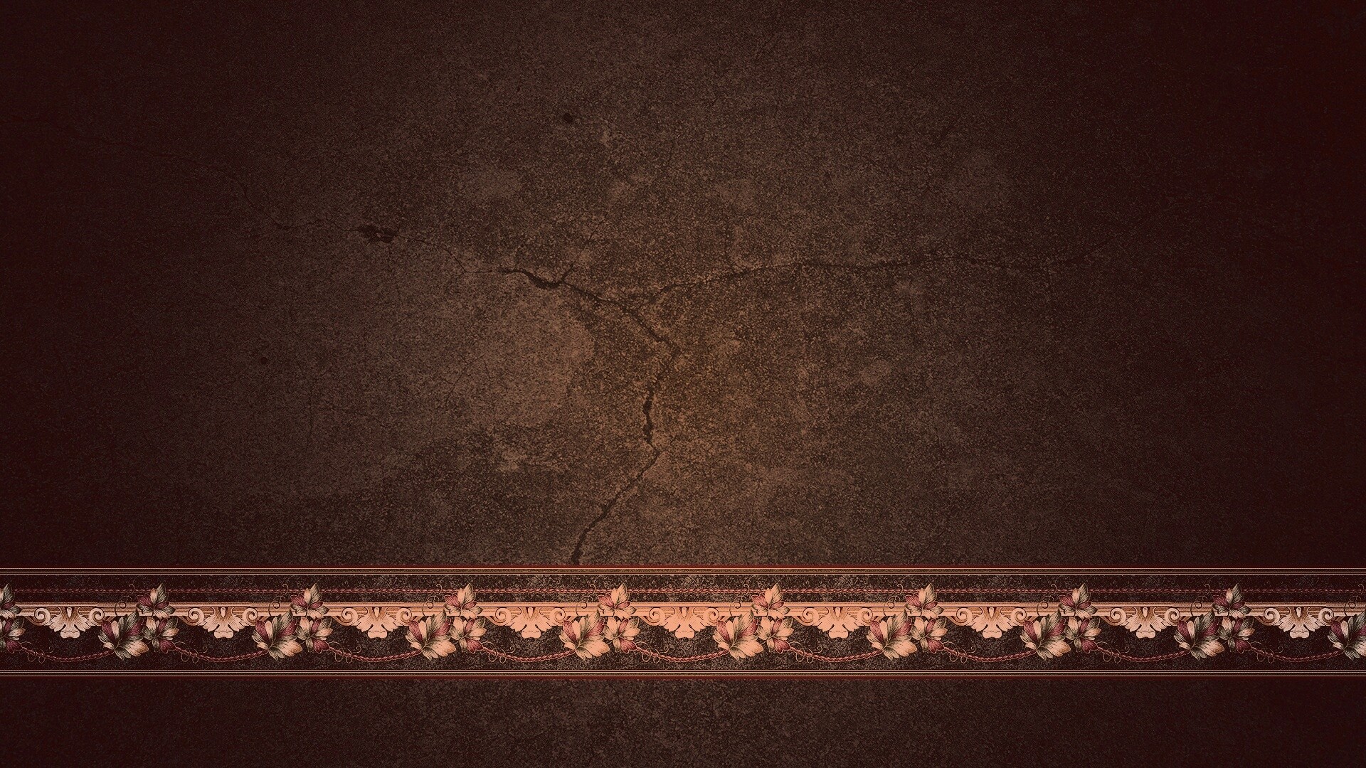 Обои с цветочным орнаментом обои