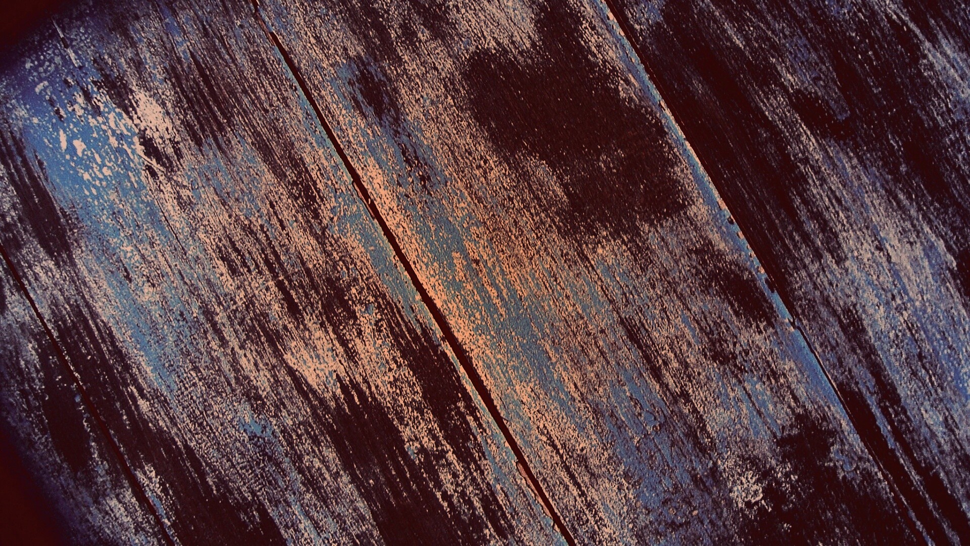 Некогда синий забор обои