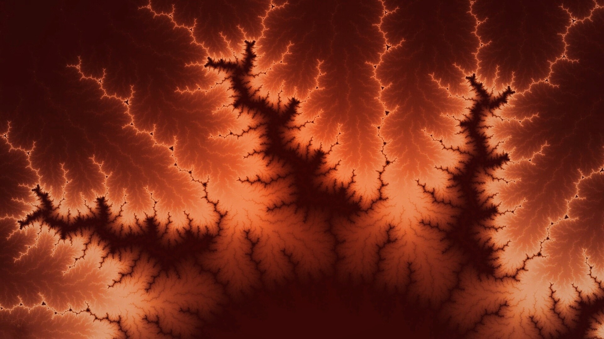 Огненные молнии обои