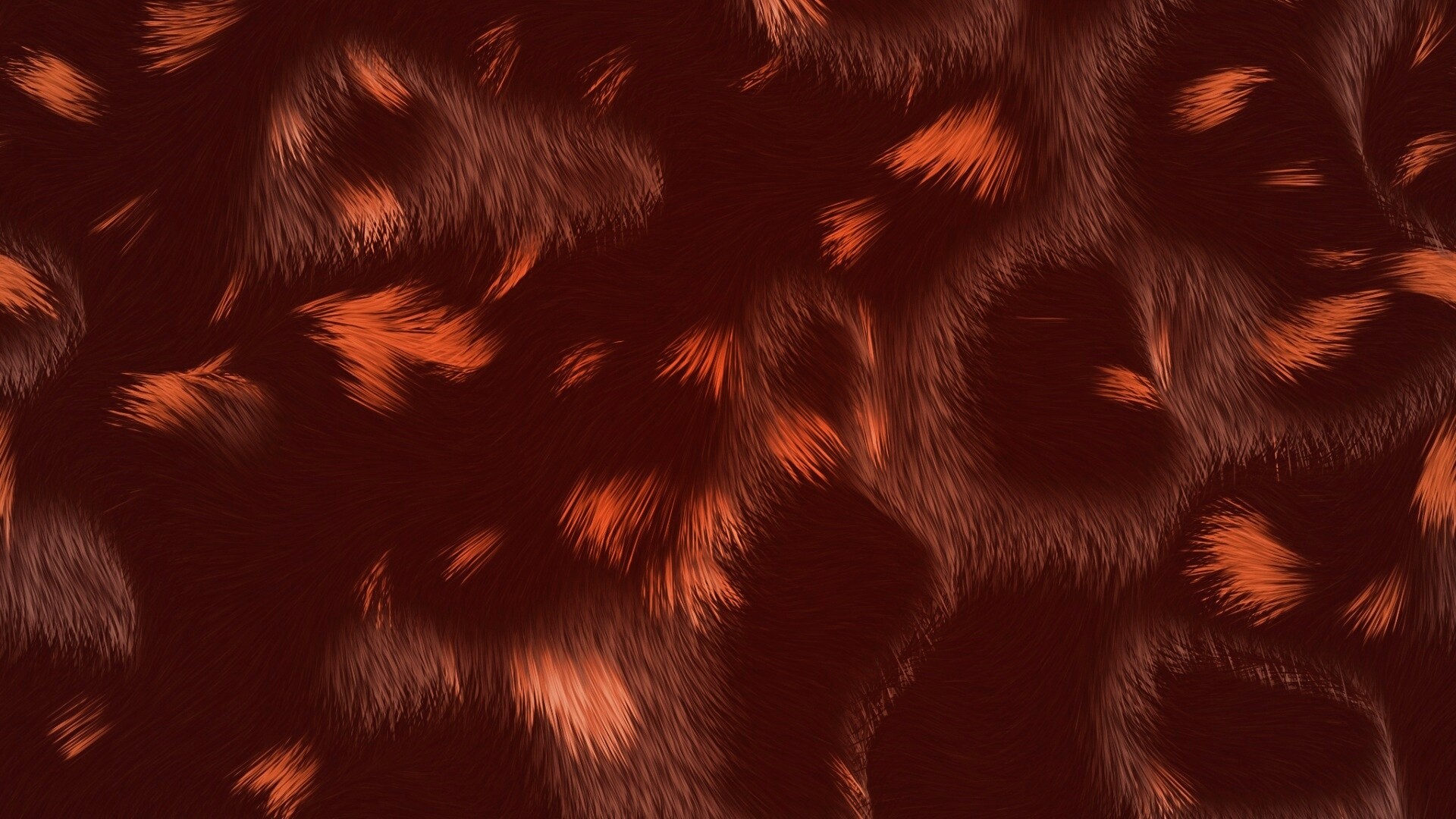 Льющийся волнами мех обои