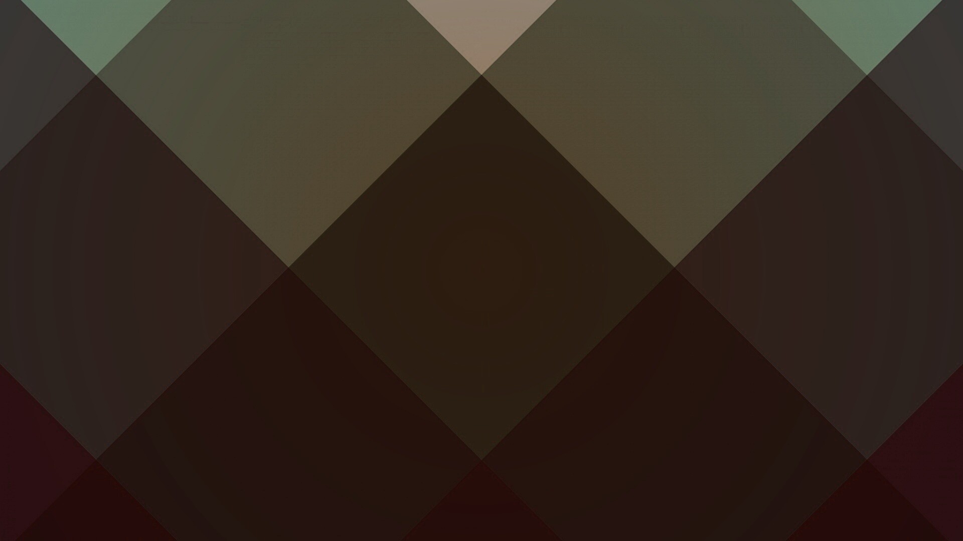 Зелёные ромбы обои