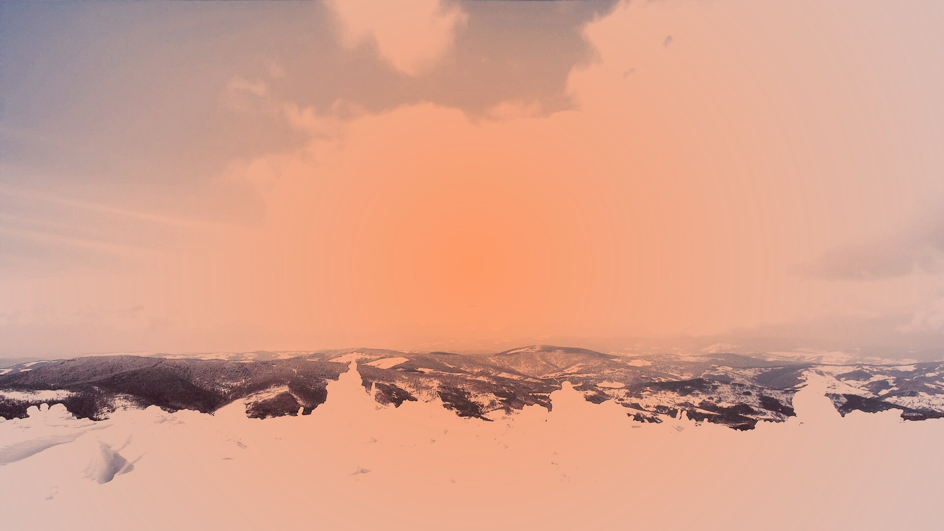 Горная вершина обои