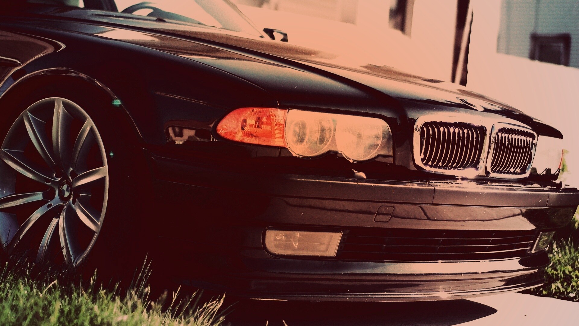 BMW e38 обои