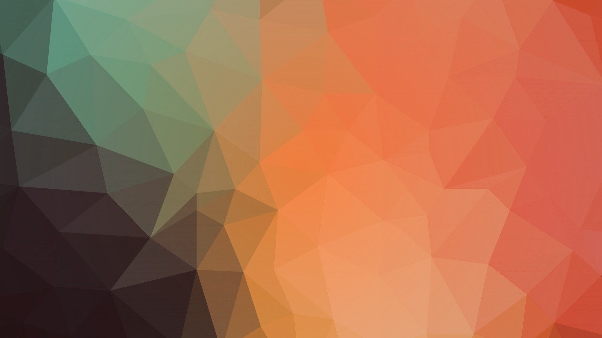 Фон с разноцветными треугольниками обои