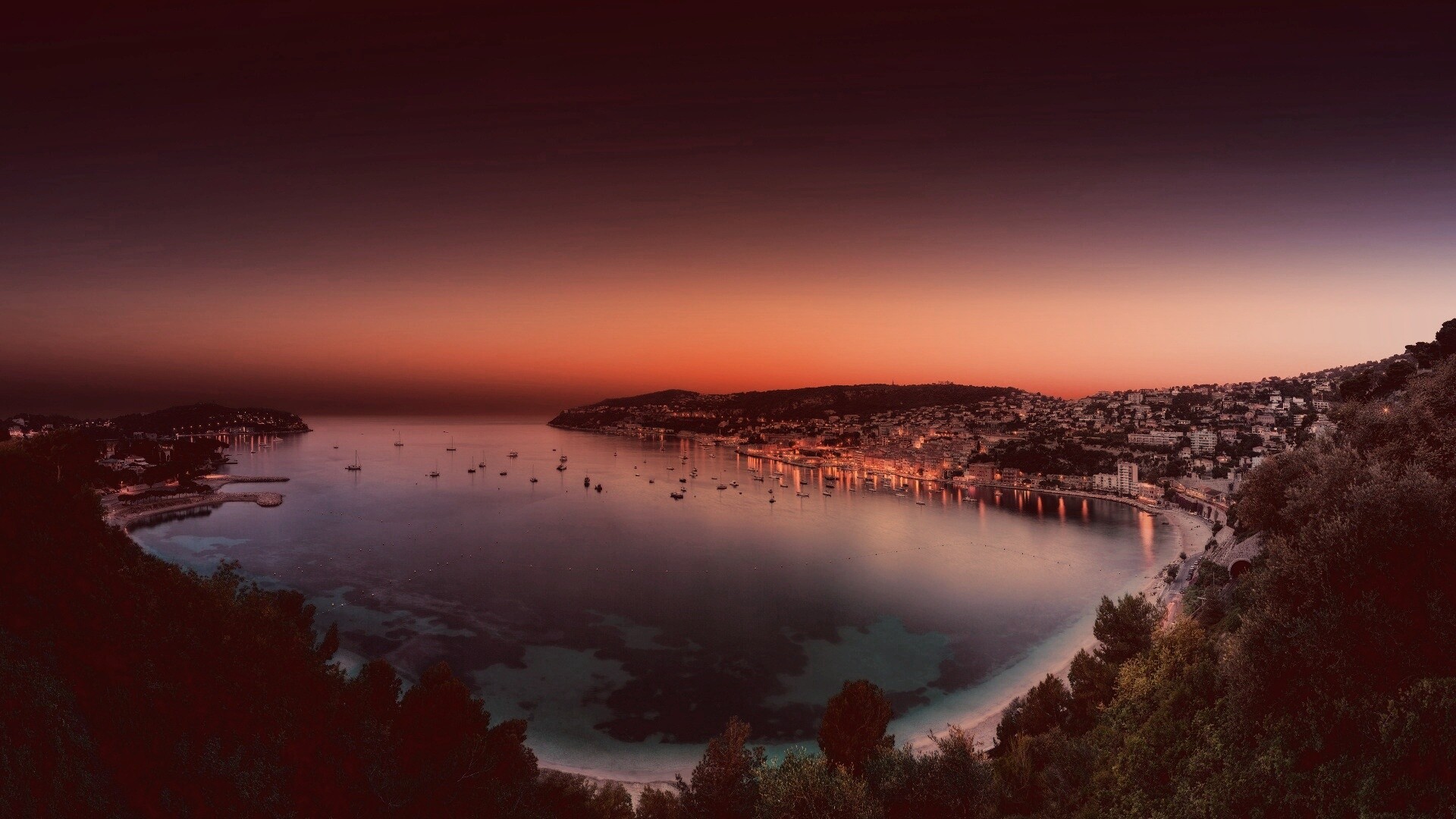 Ночь в Монако обои