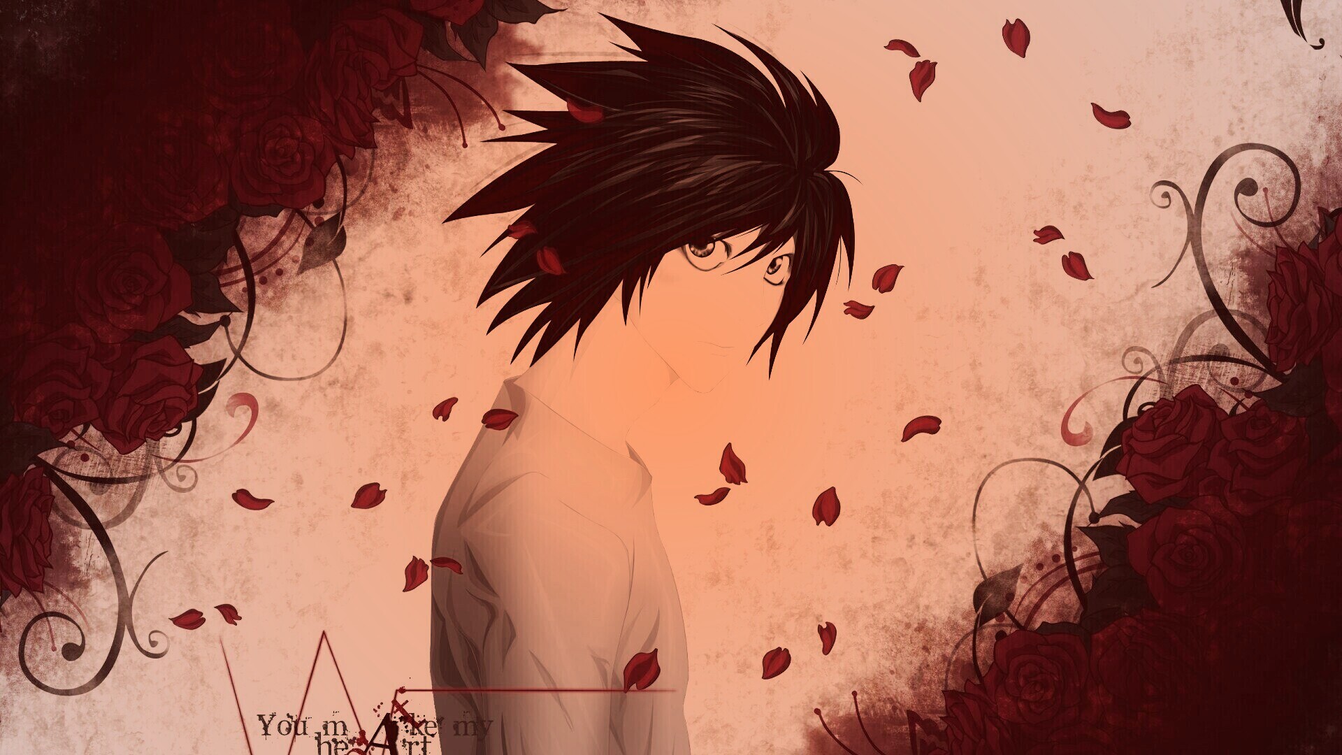 Тетрадь смерти, фанарт обои