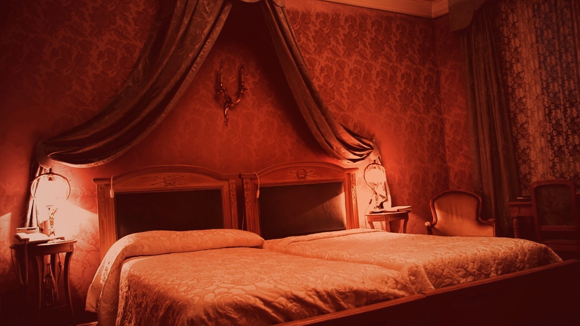 Спальня обои