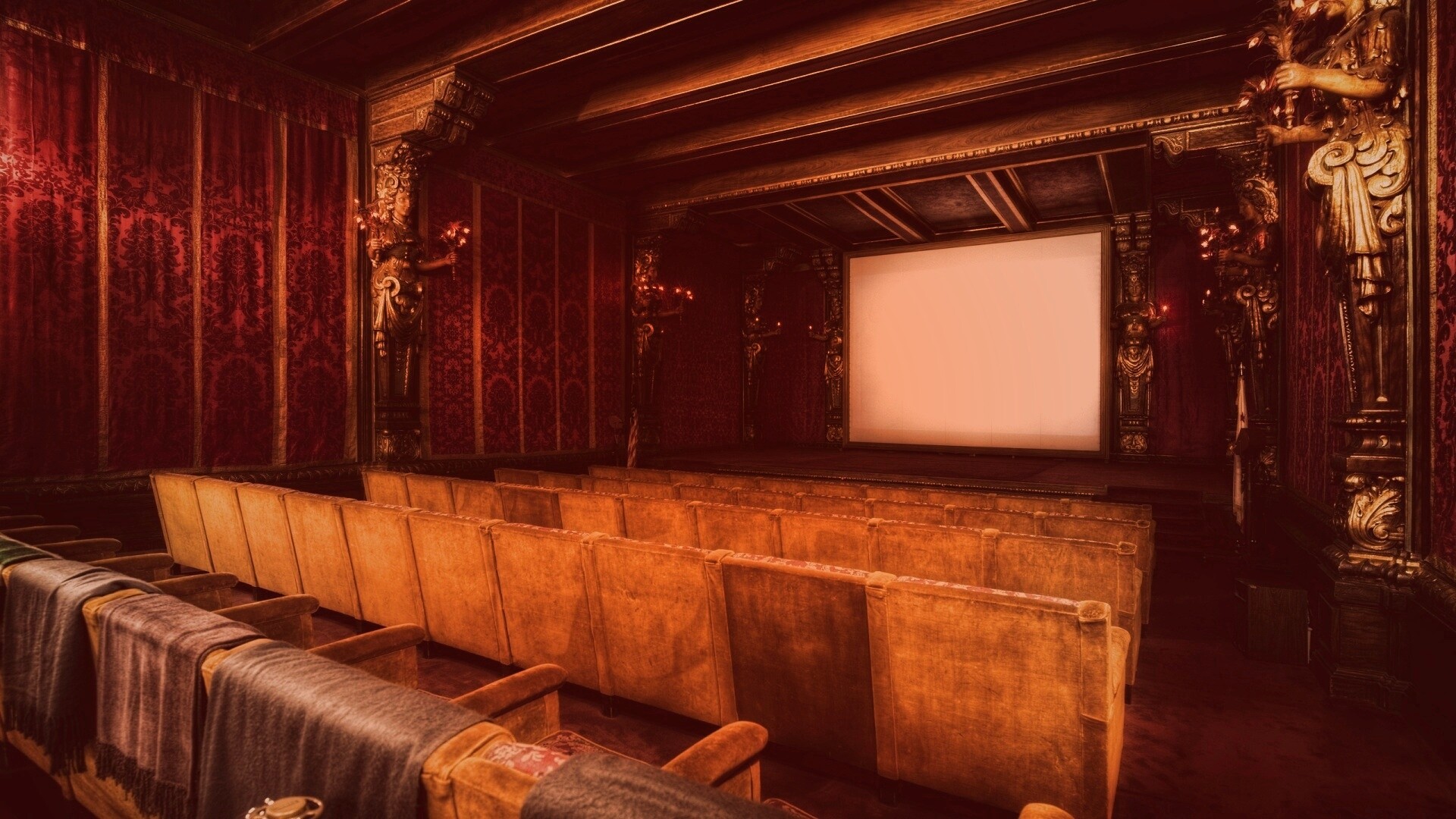 Концертный зал обои