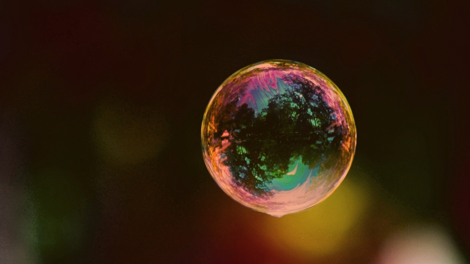 Мыльный пузырь обои