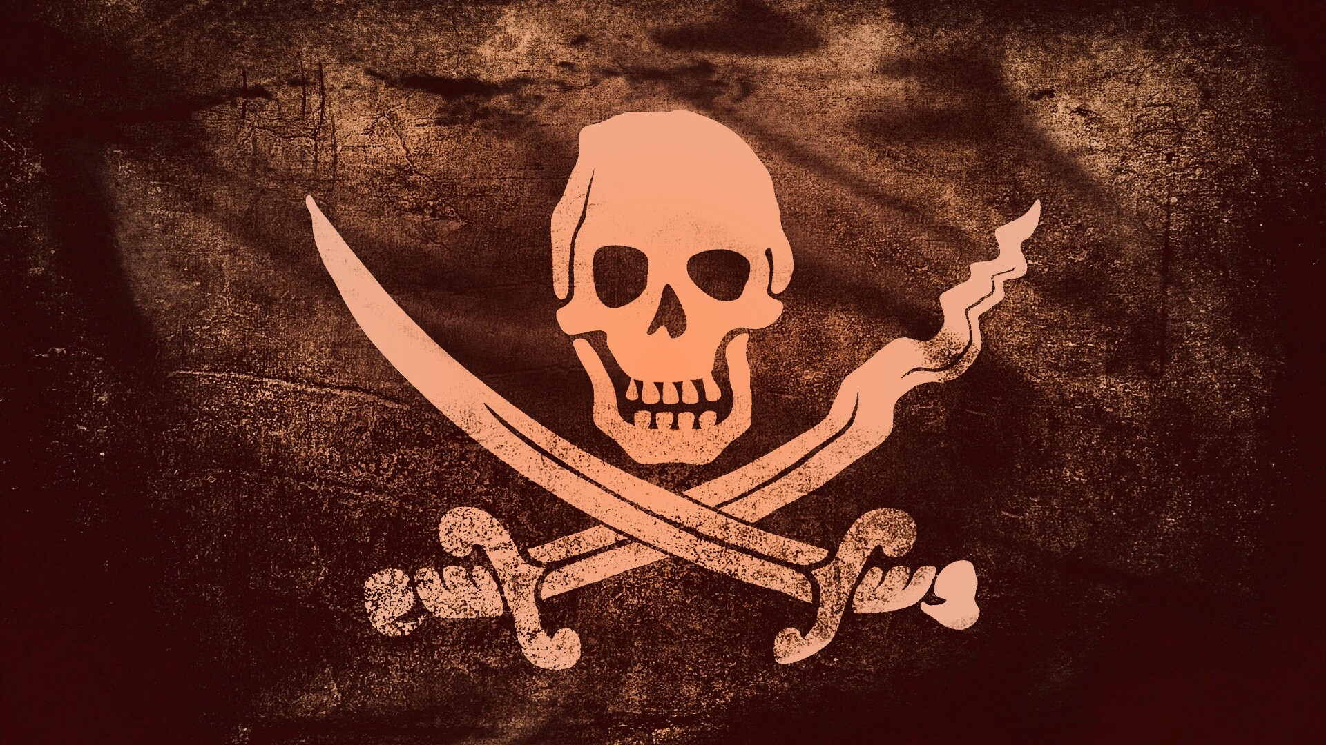 Пиратский флаг обои