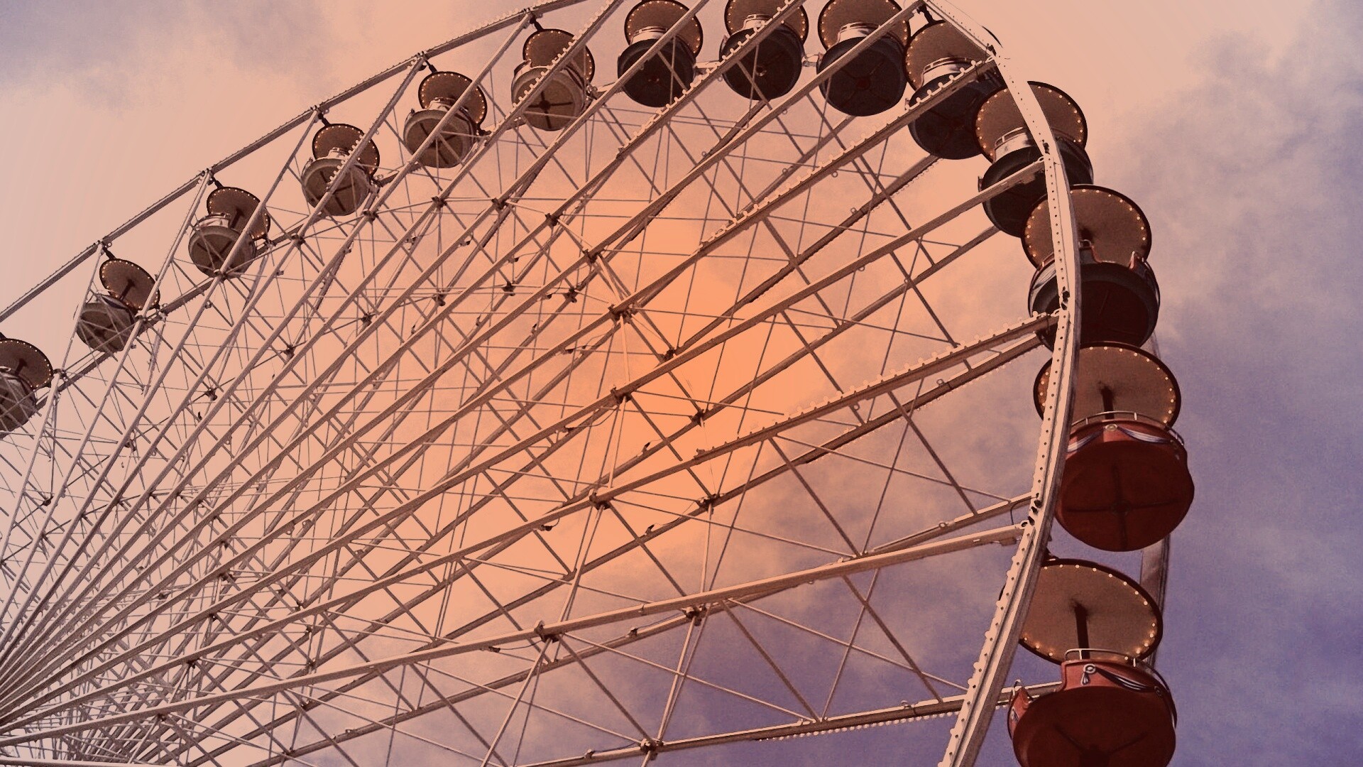 Колесо обозрения обои