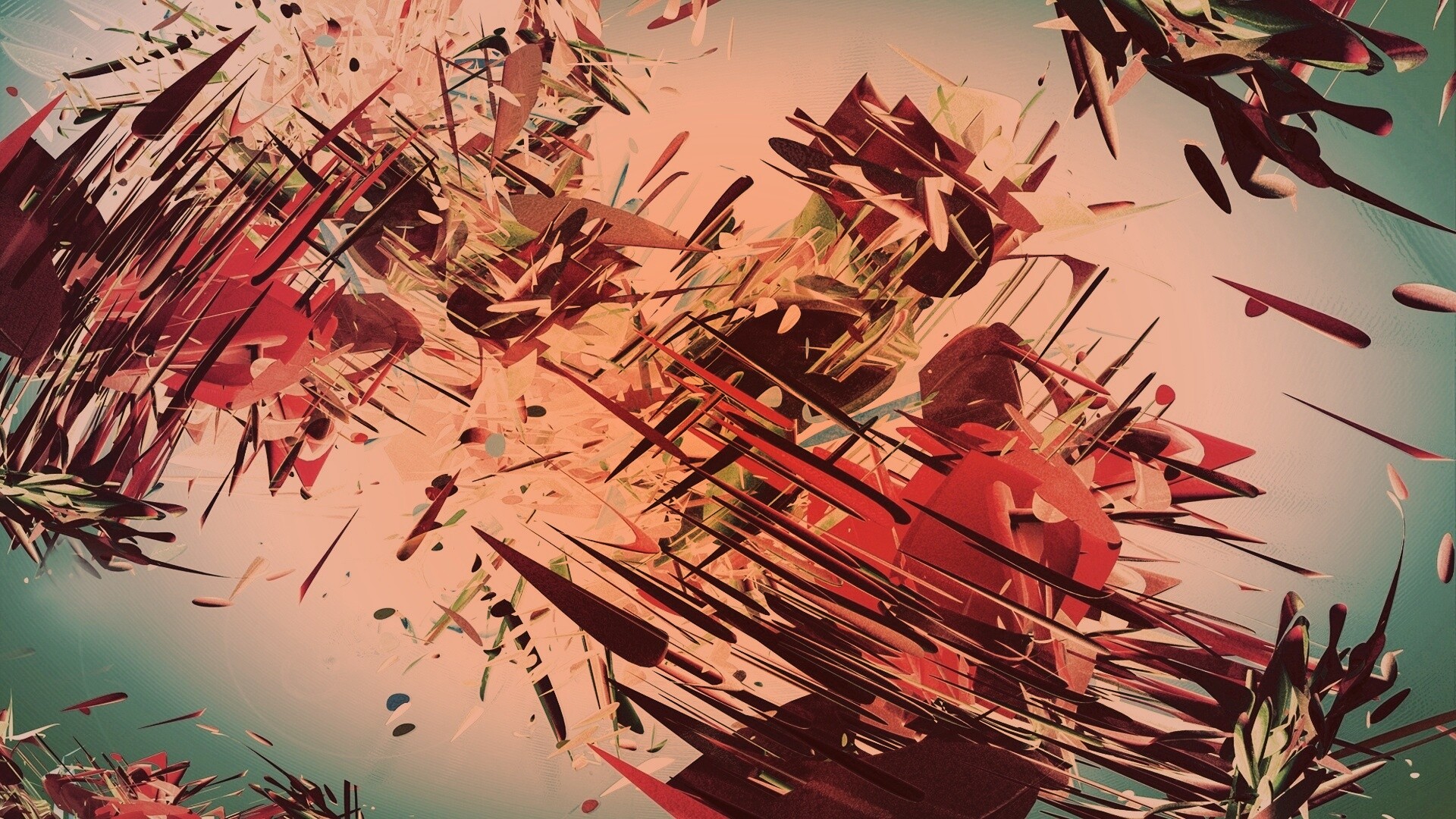 Сумасшедшая абстракция обои