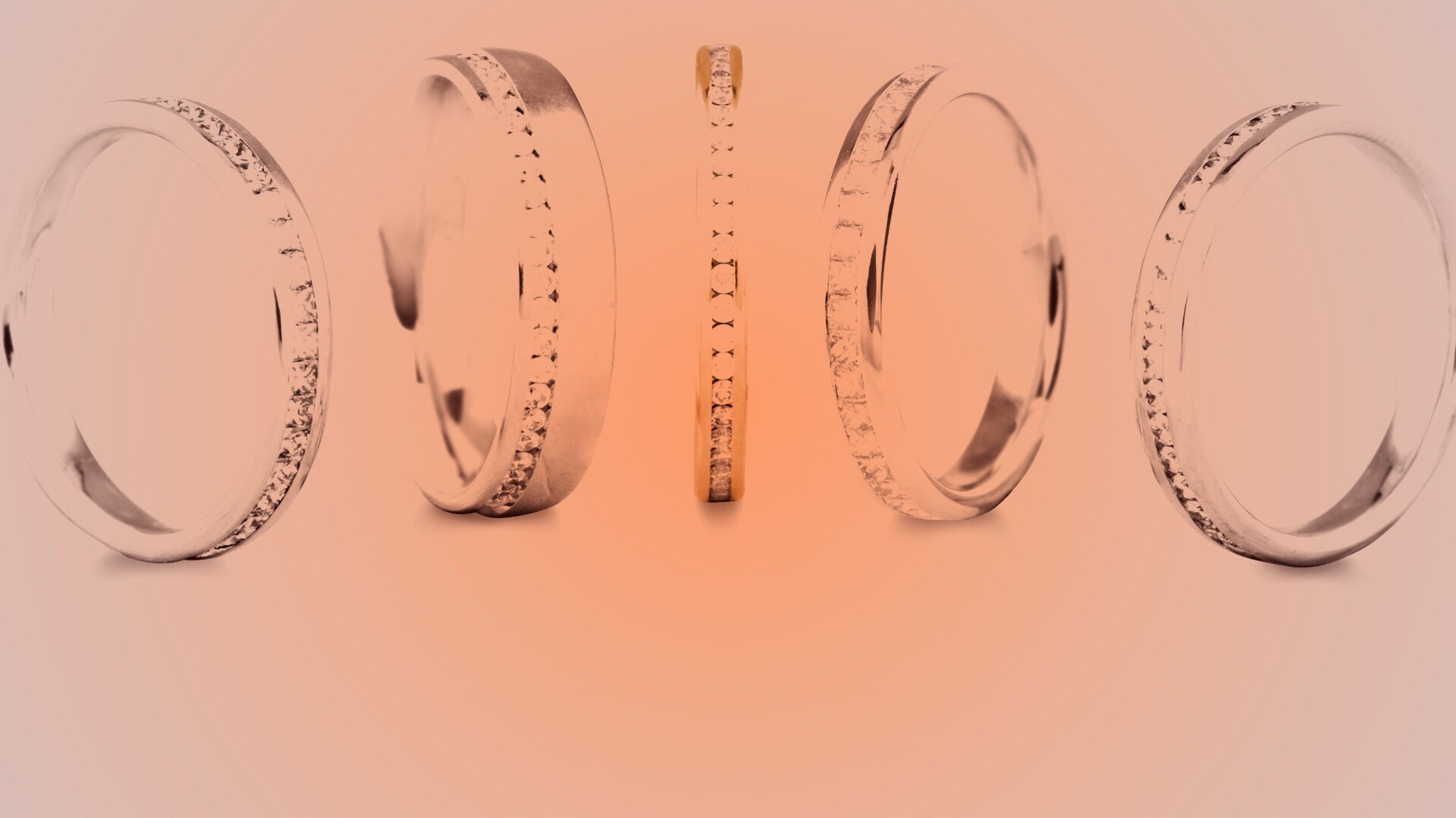 Кольца обои