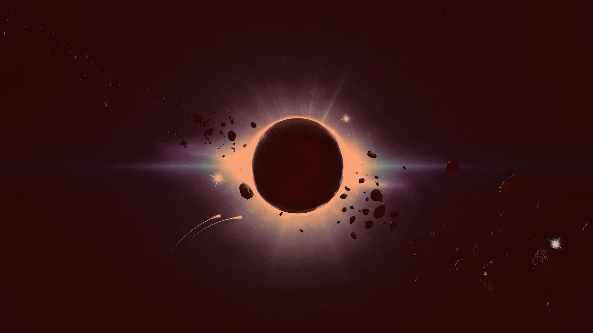 Полное затмение обои