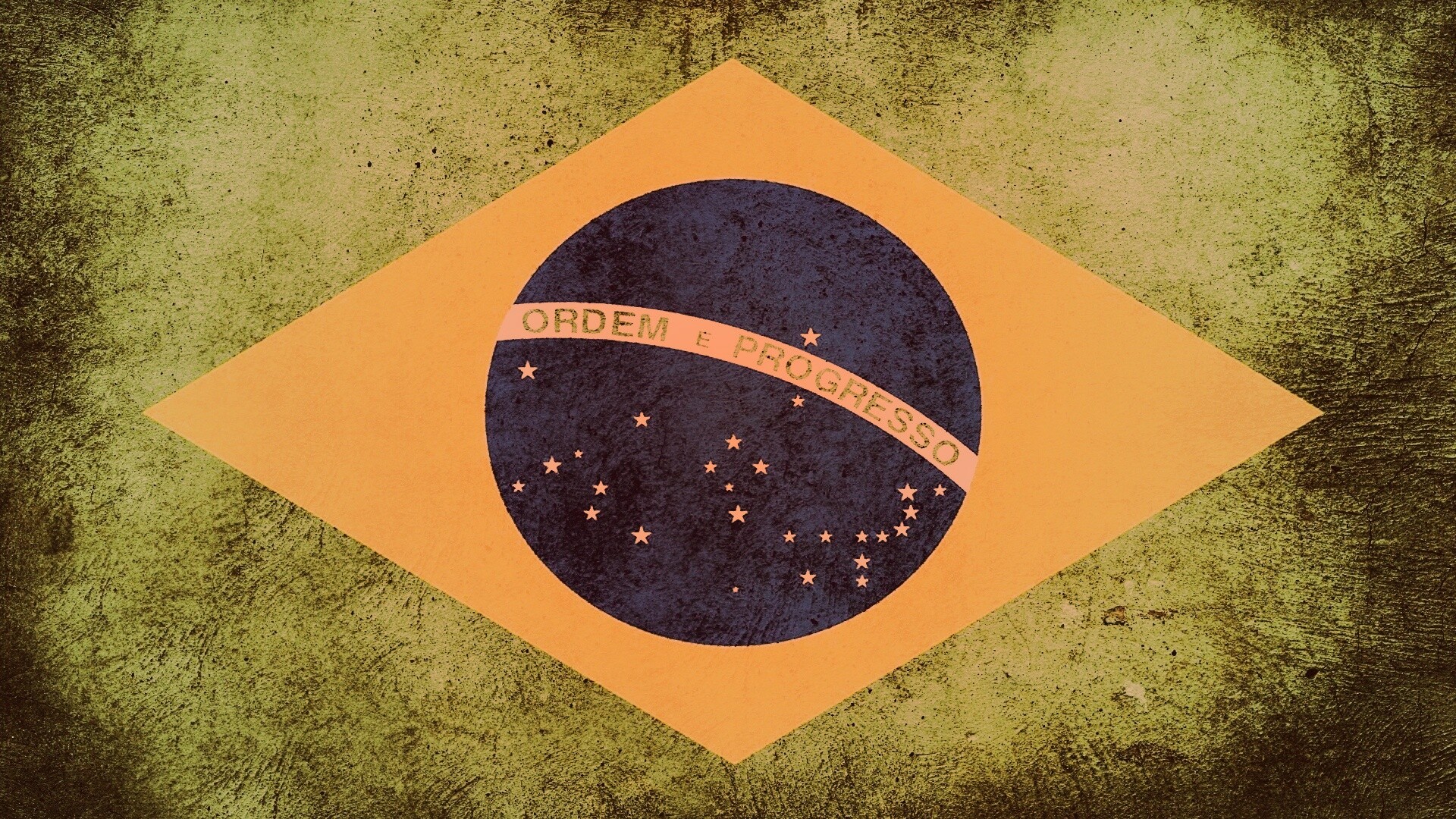 Флаг Бразилии обои