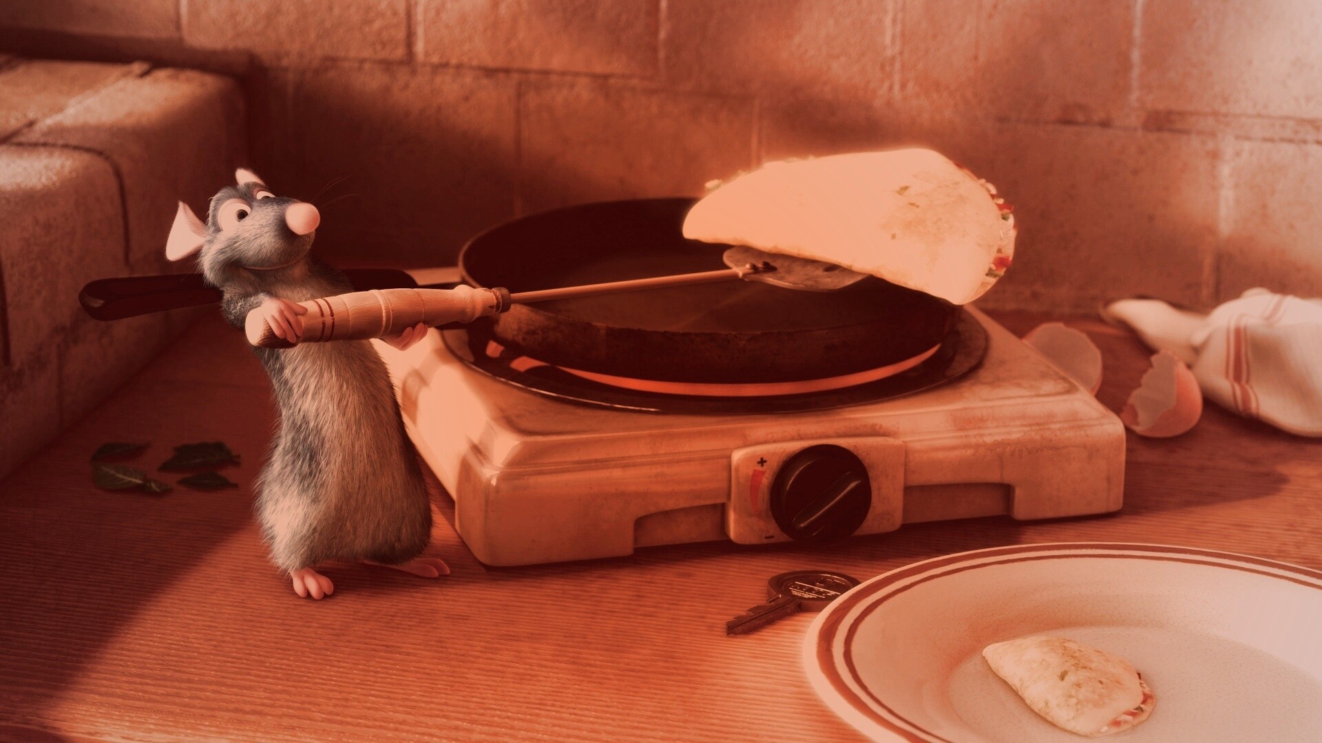 Рататуй у плиты обои