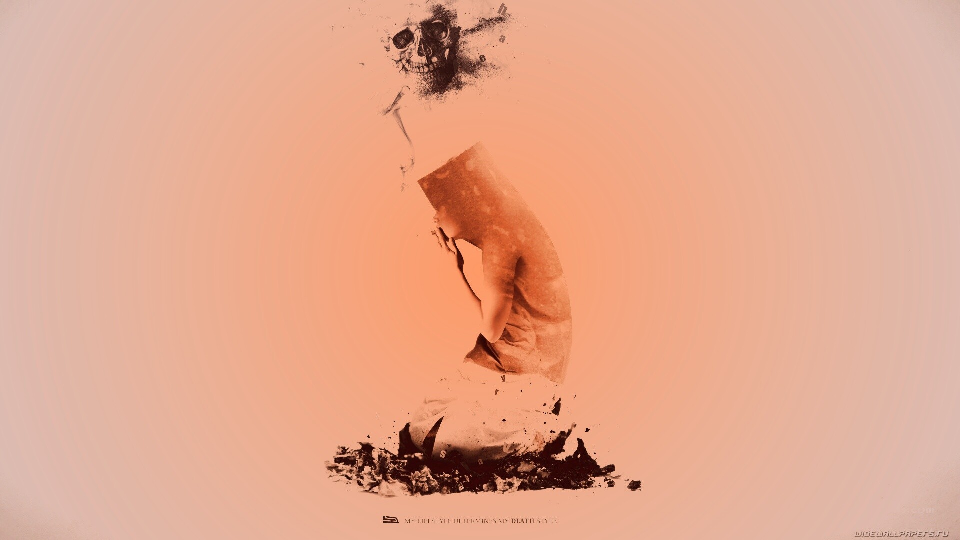 Твоя жизнь определяет твою смерть обои