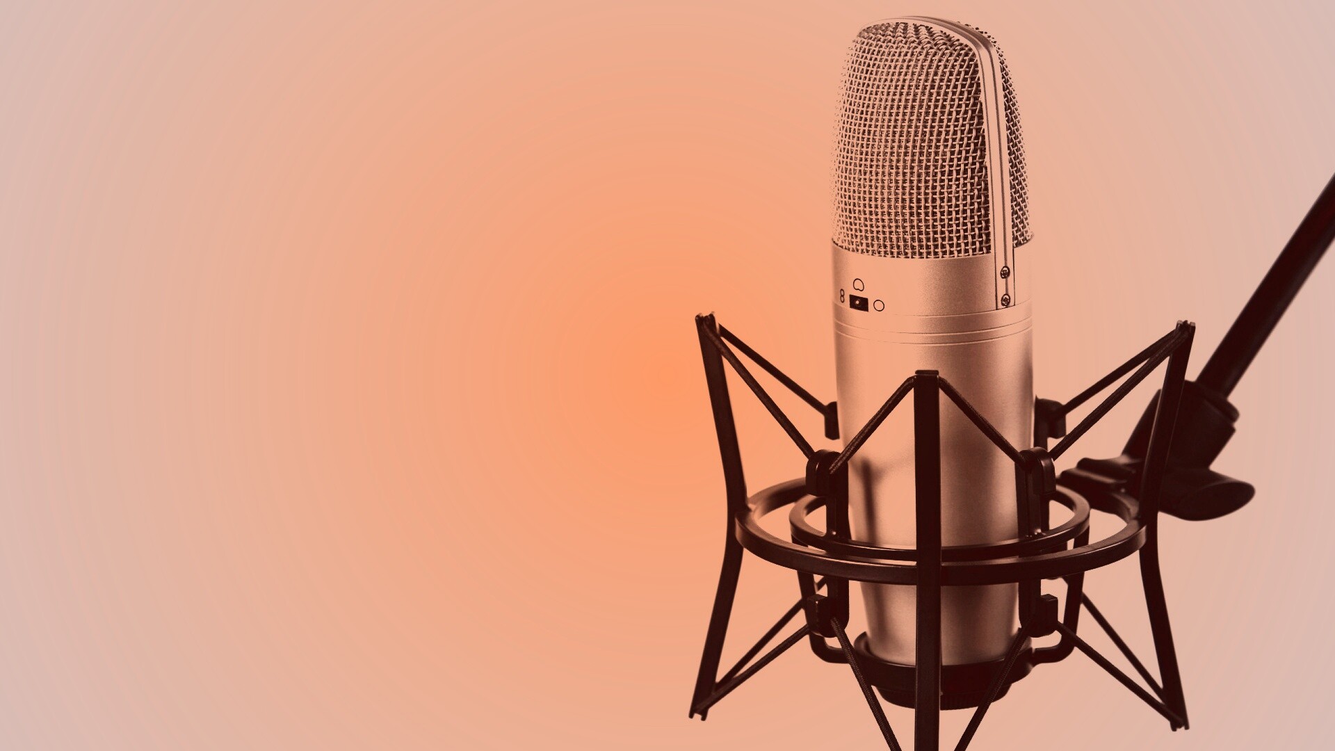 Студийный микрофон обои
