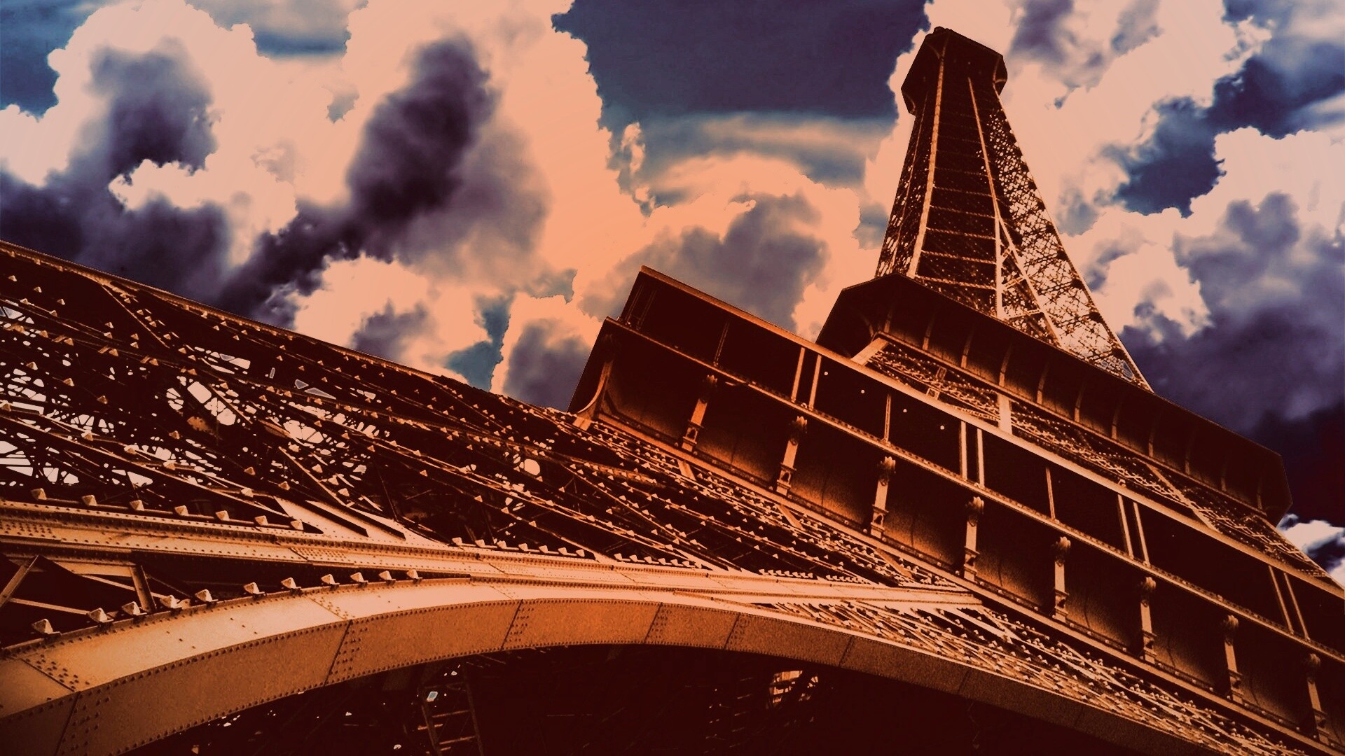 Эйфелева башня обои