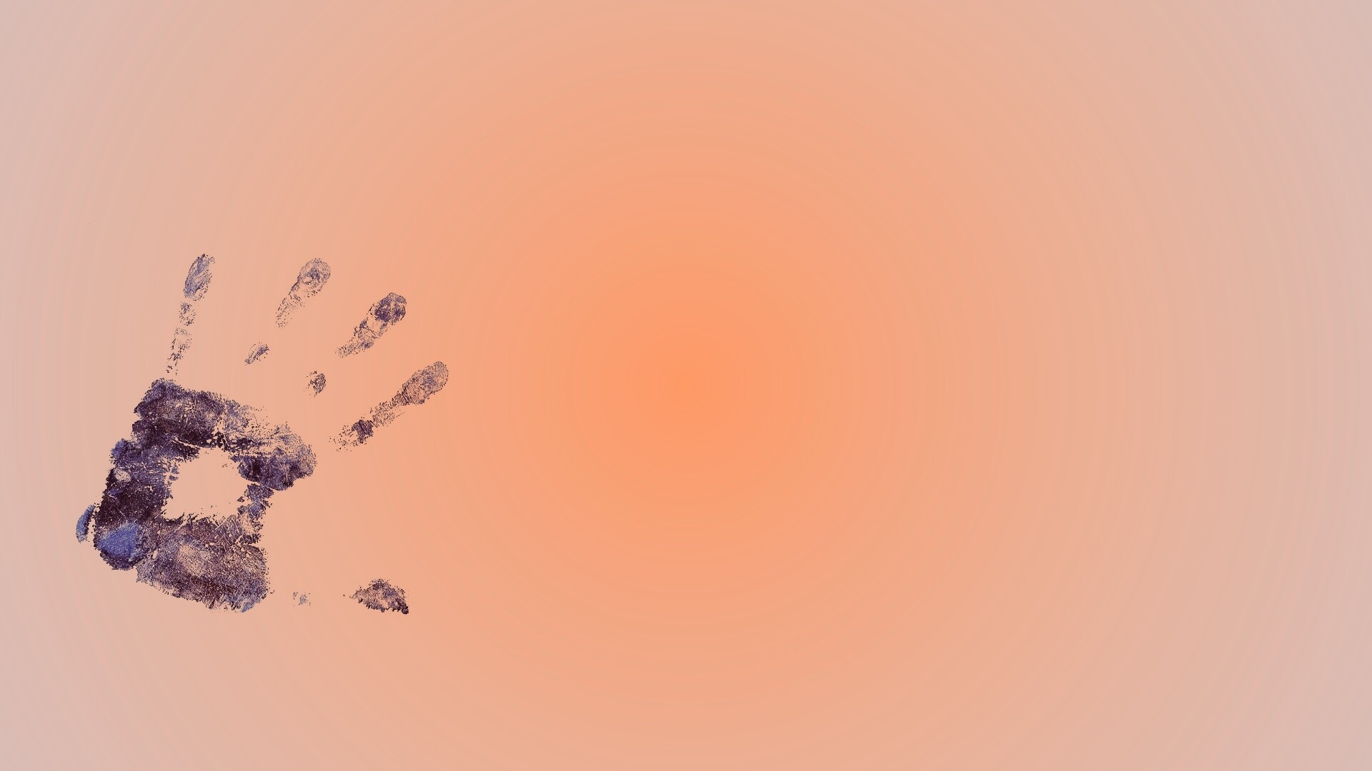 Отпечаток руки обои