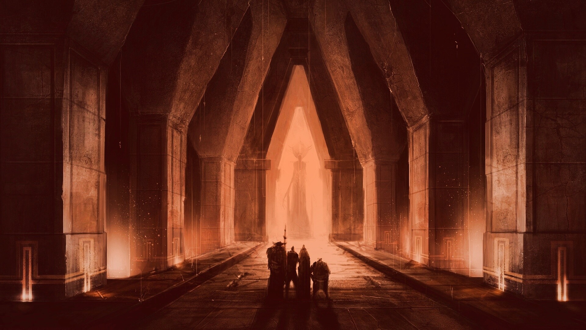 Глубинные тропы обои