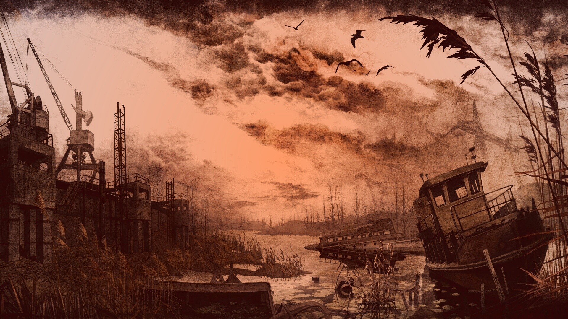 Вселенная сталкера обои