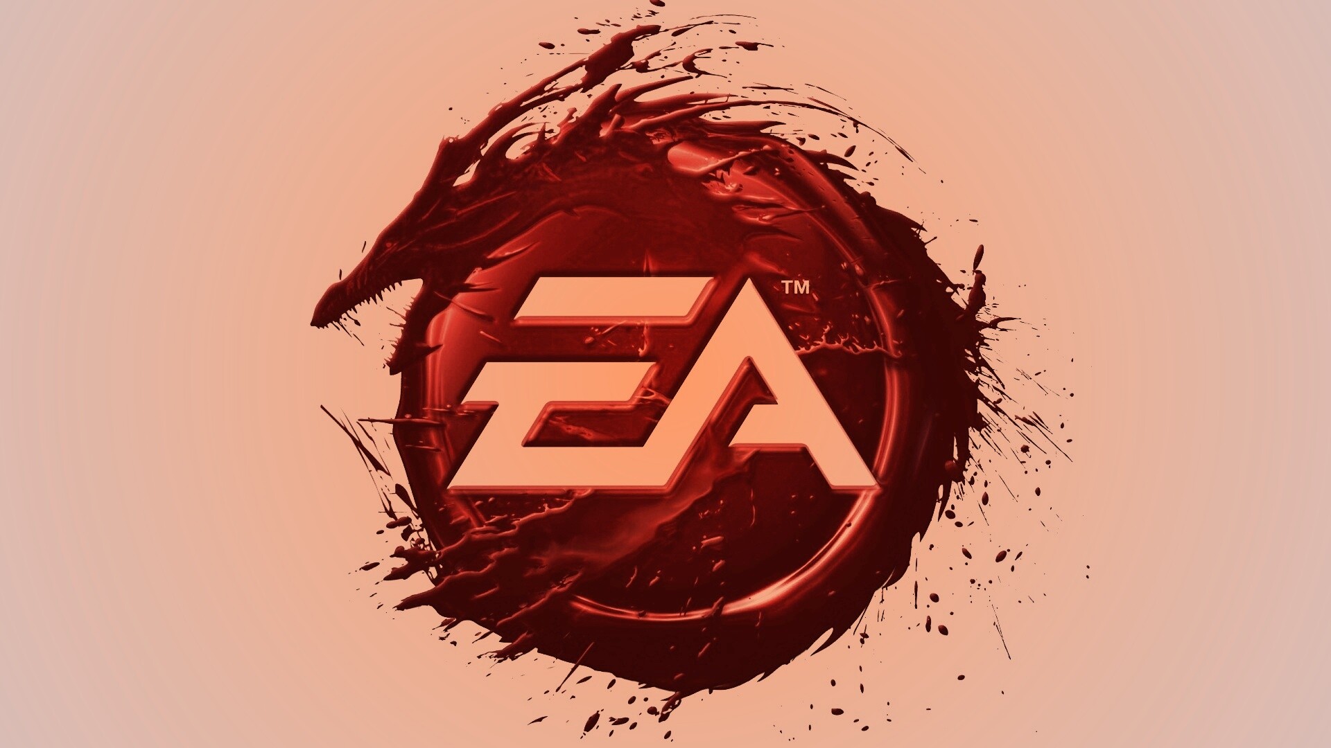 Логотип Electronic Arts из Dragon Age обои