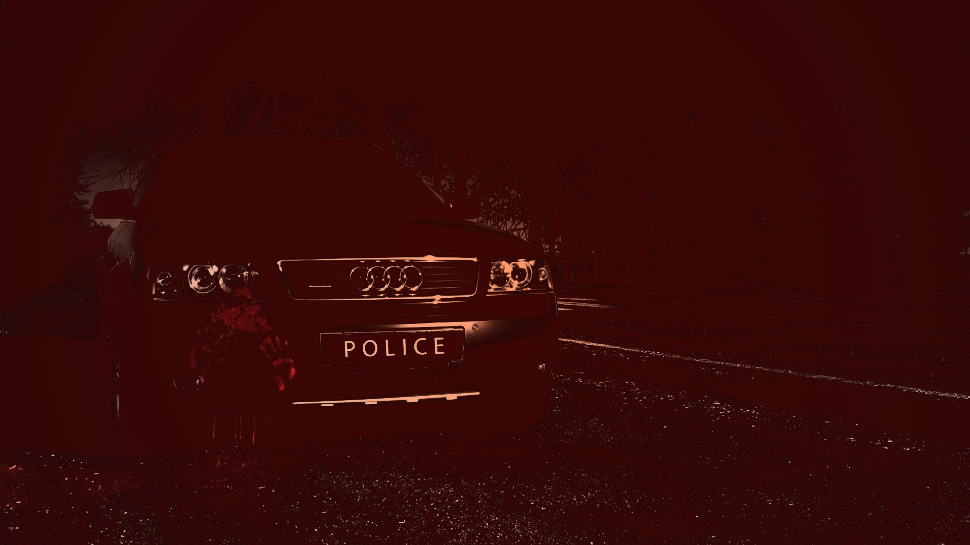 Сбившая человека машина обои