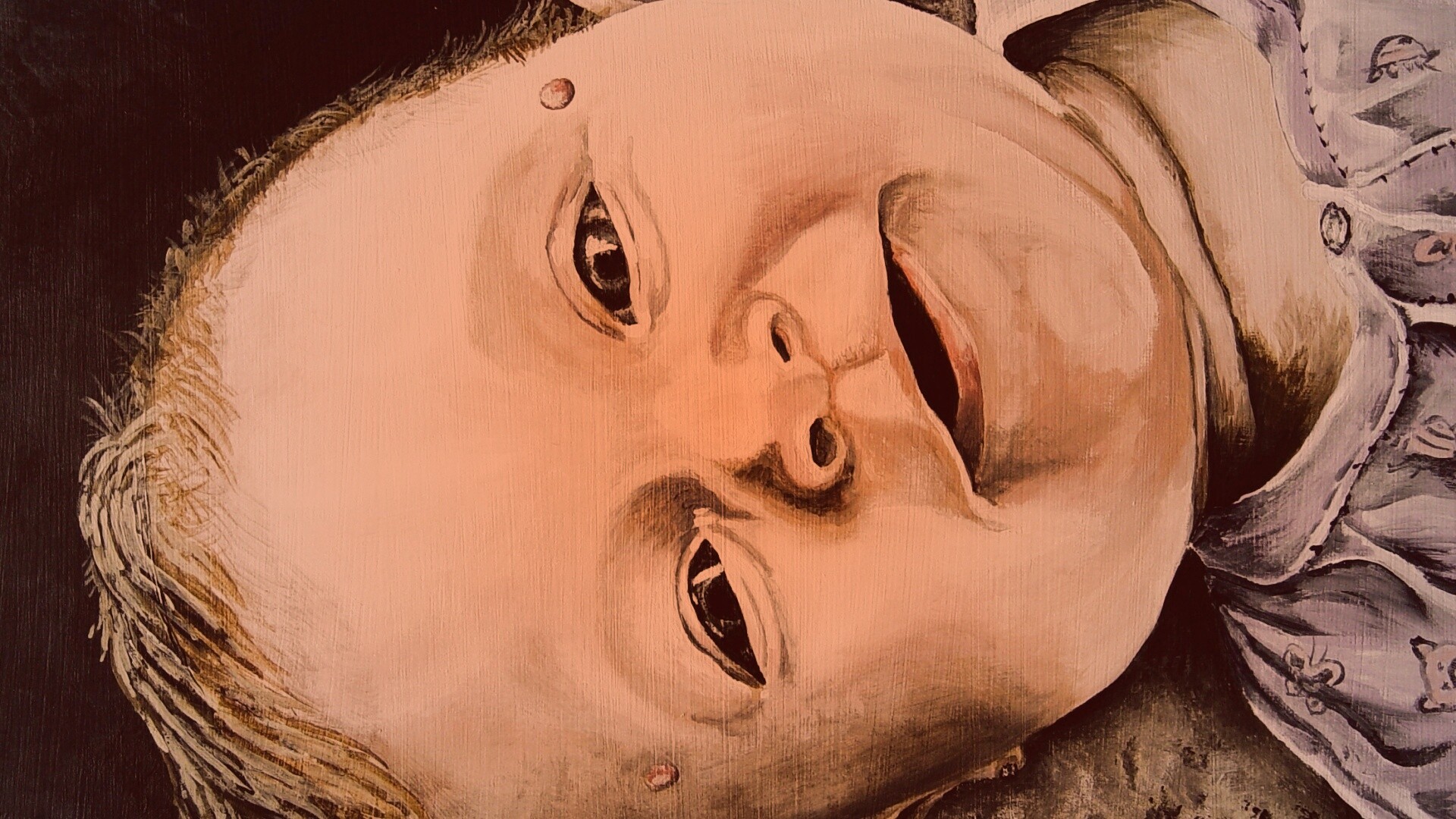 Портрет ребёнка обои