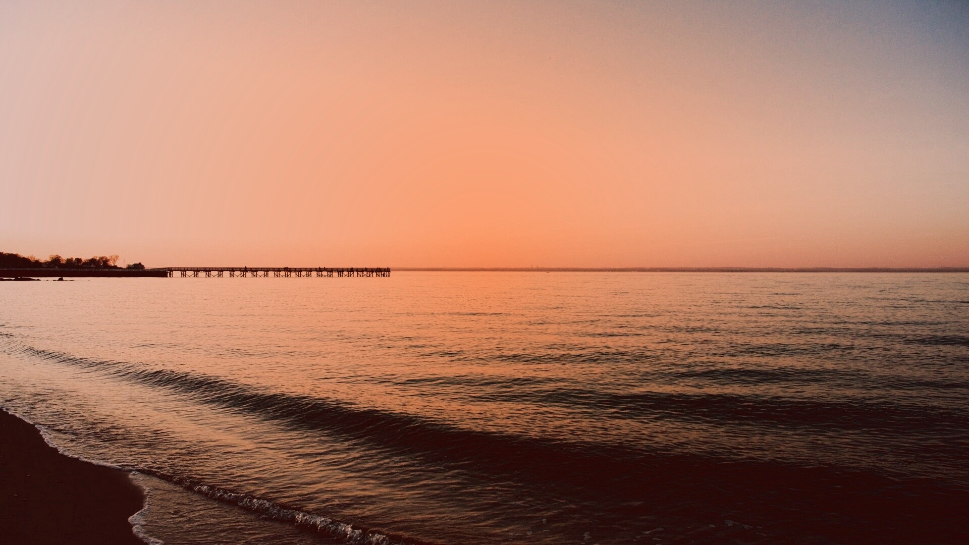 Причал обои