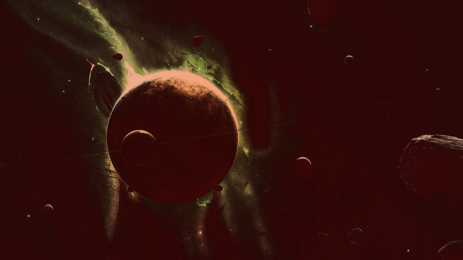 Неизвестная планета обои