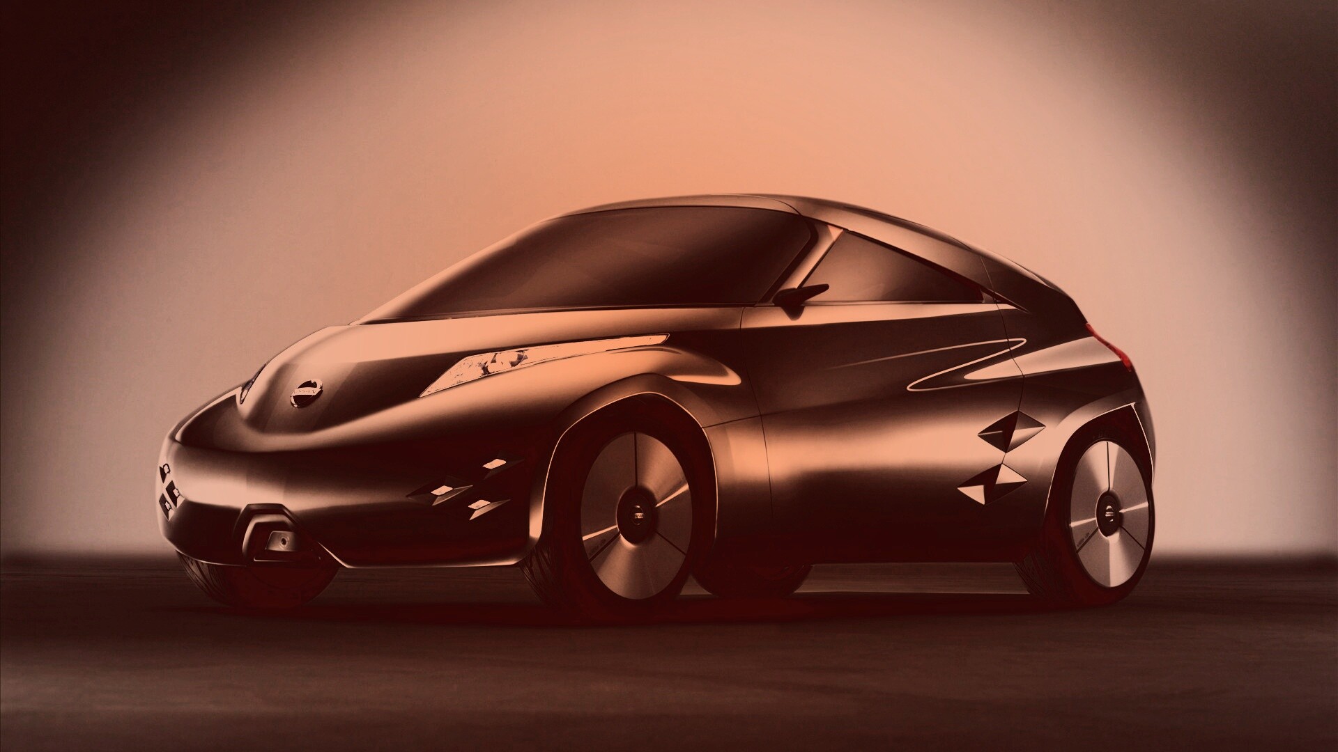 Концепт nissan обои