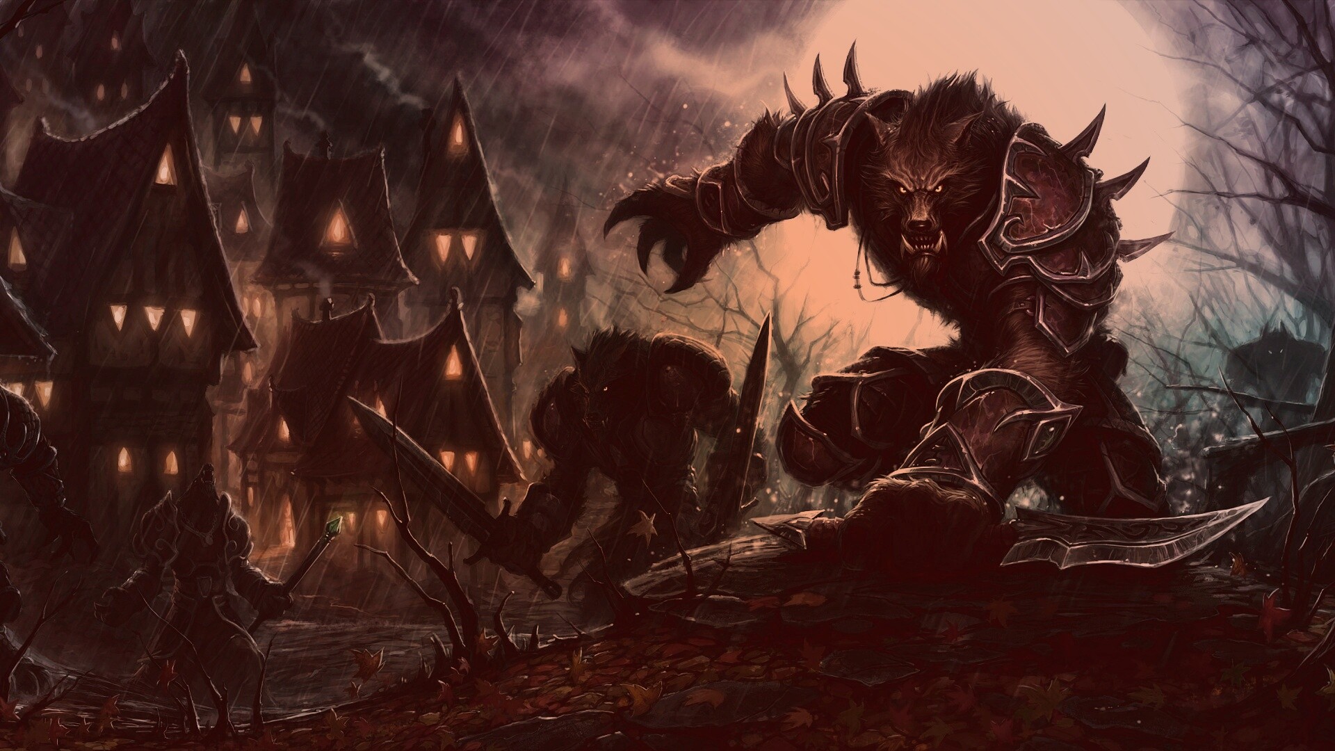 Оборотни уже в вашем городе обои