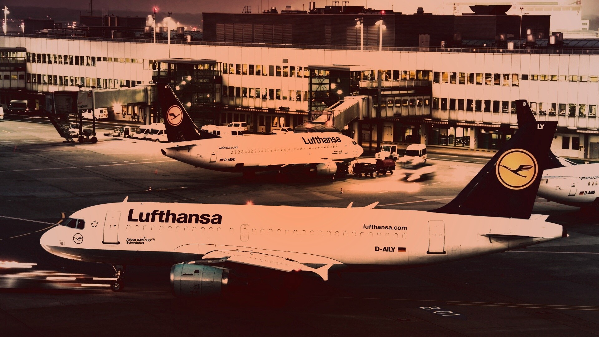 Атмосфера аэропорта обои