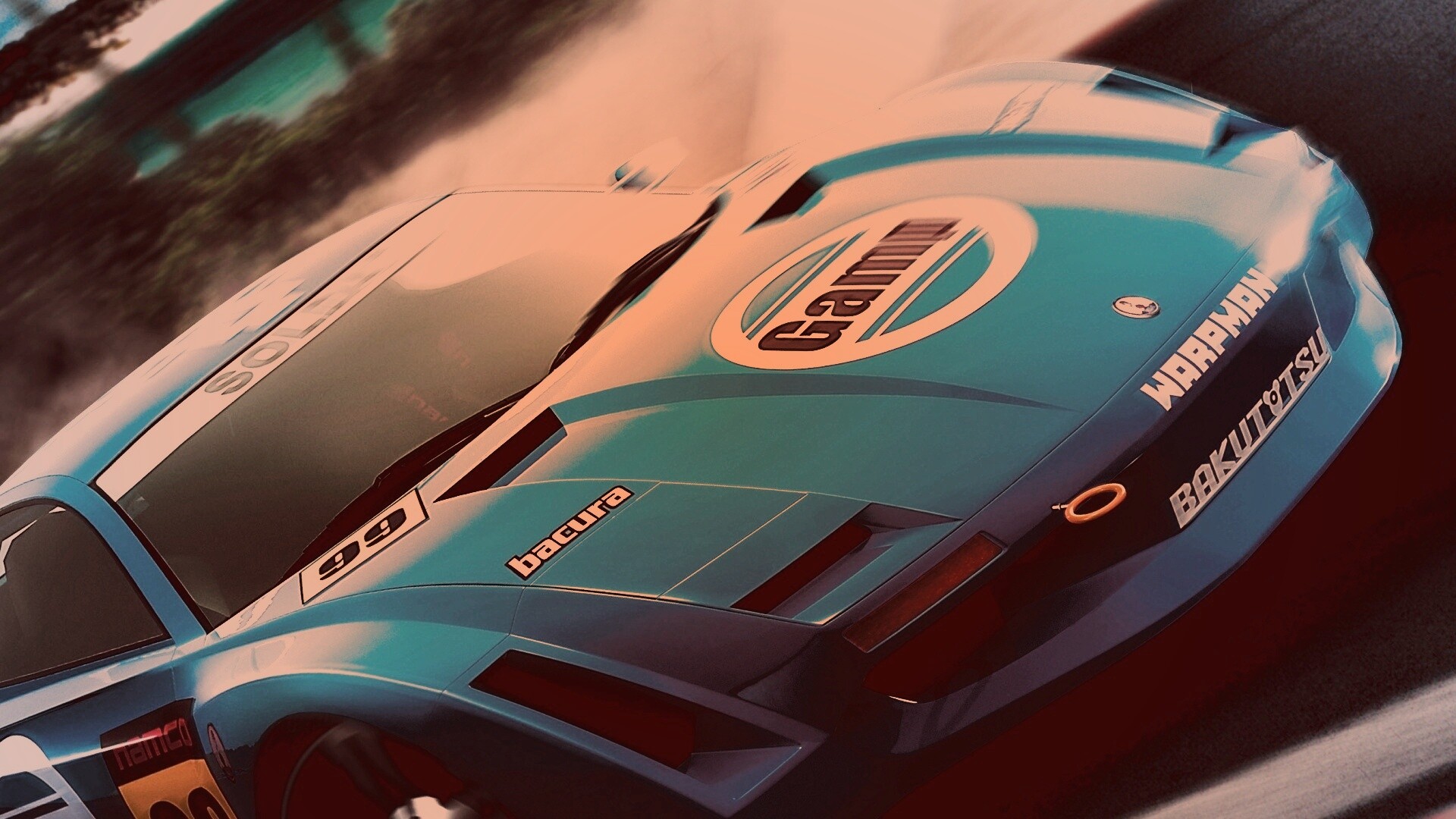 Гоночный автомобиль обои