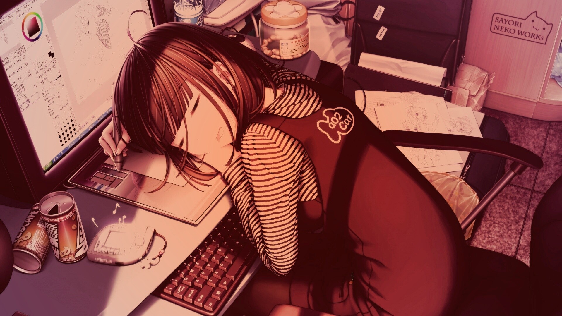 Нарисовать самого себя обои