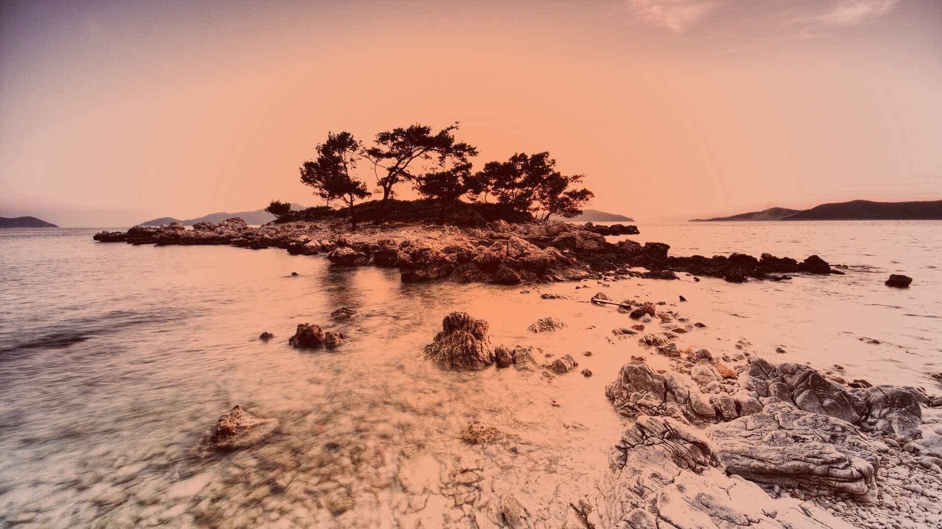 Каменный остров обои