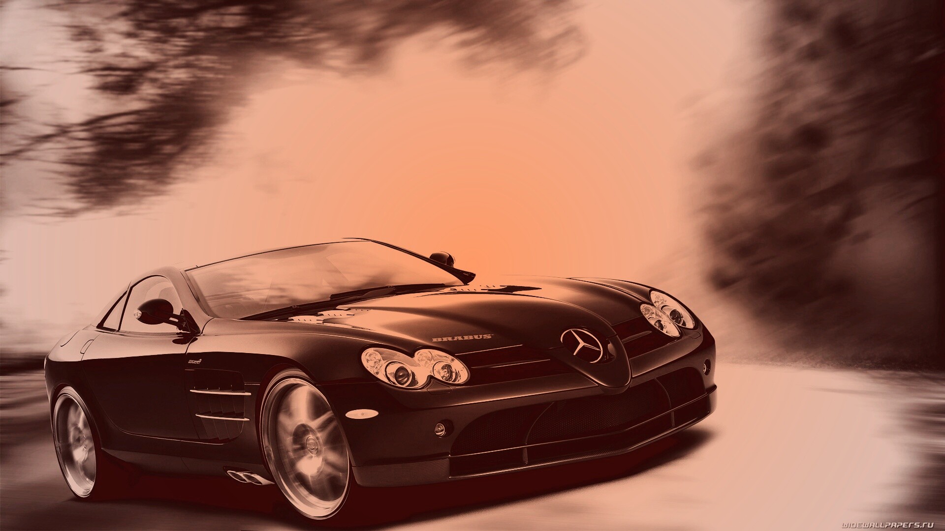 Двухместный мерседес обои
