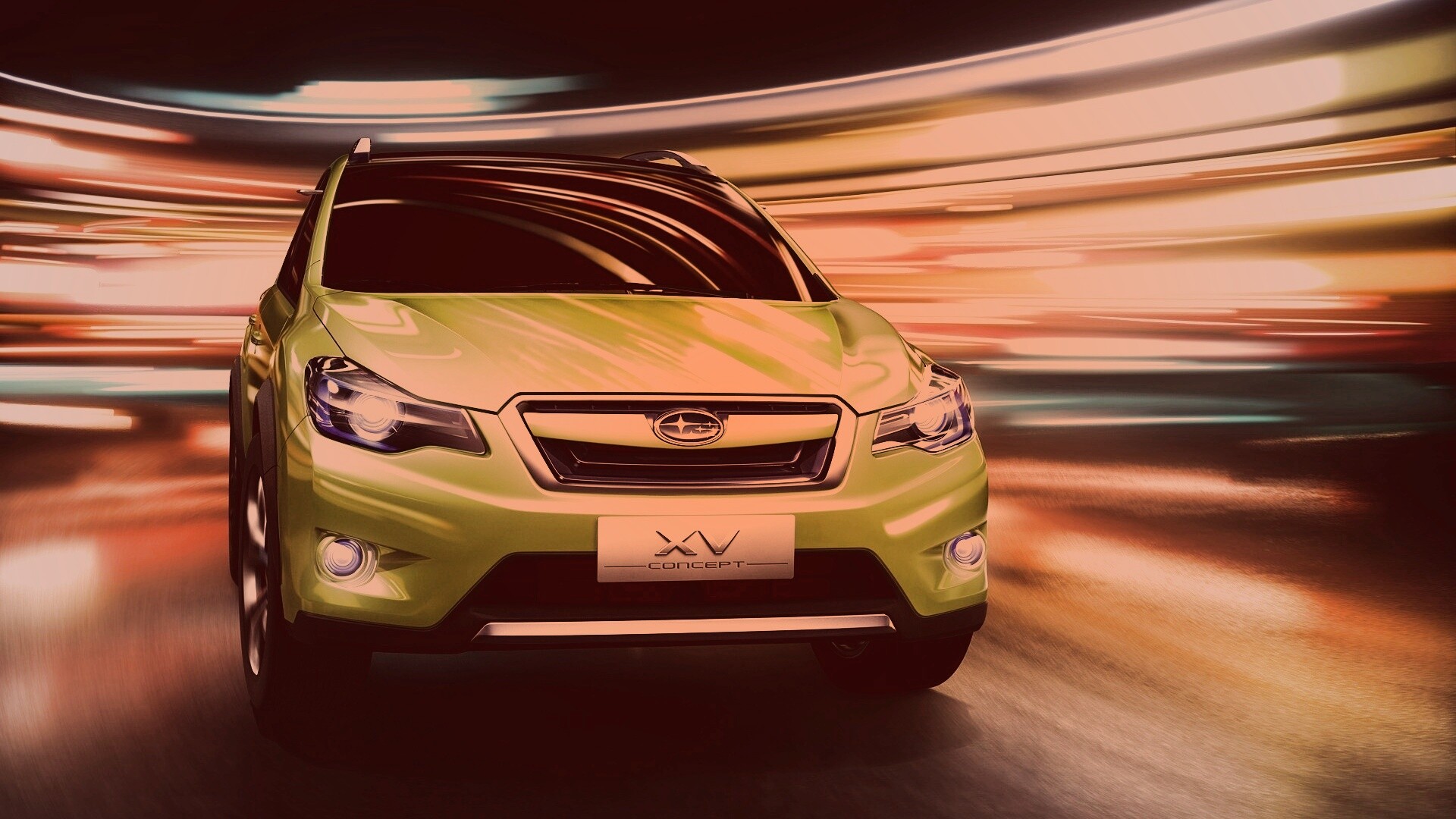 Subaru crossover обои