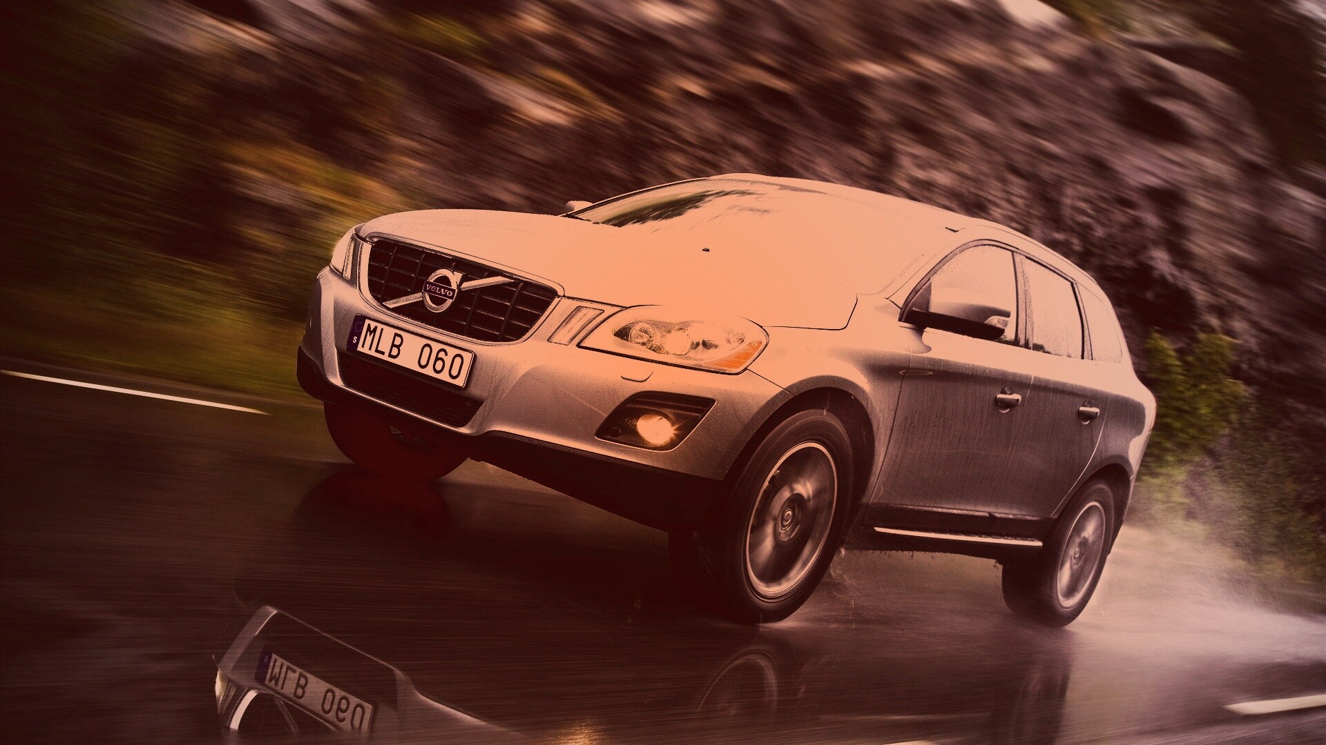 Кроссовер Вольво обои