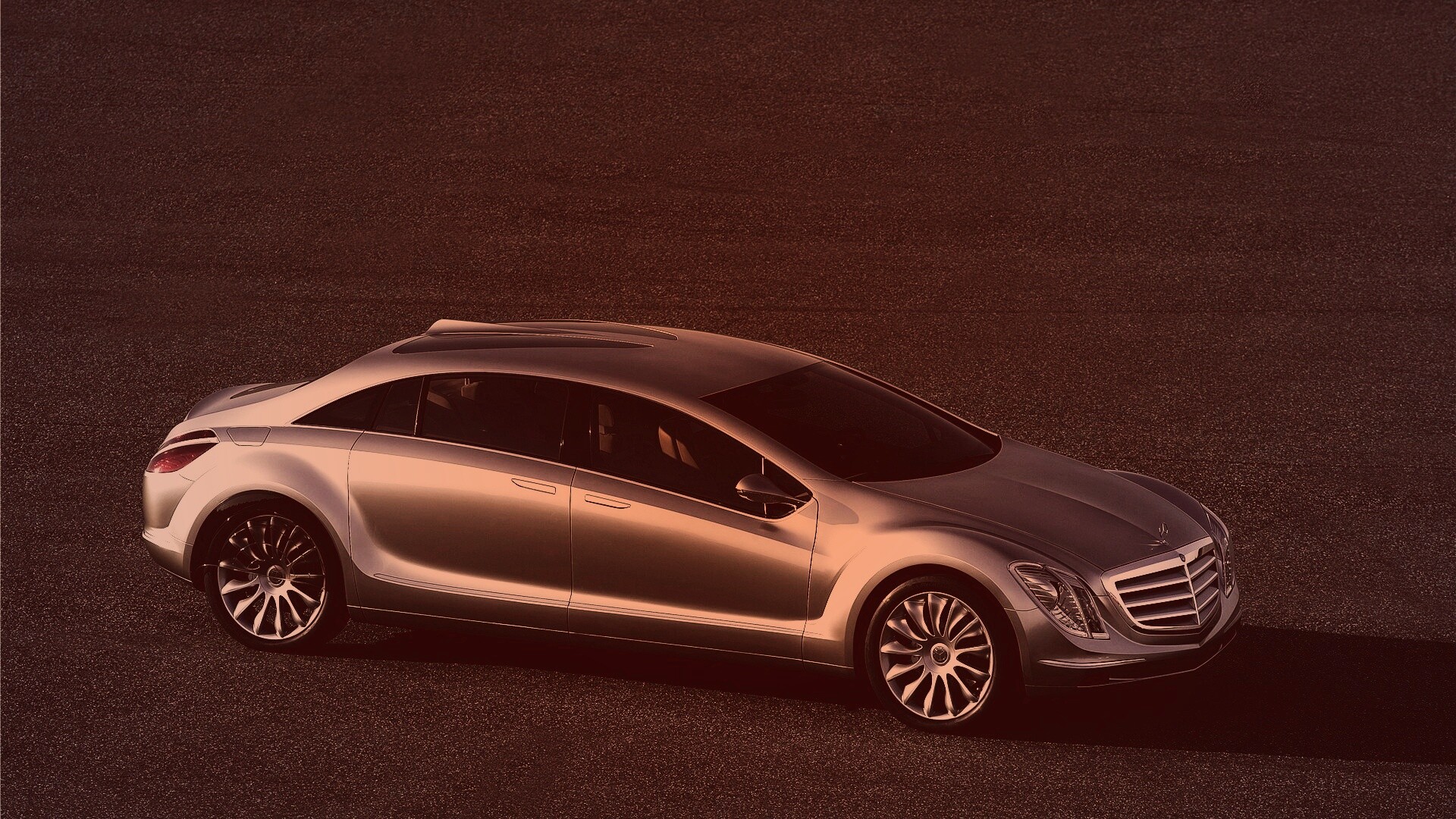 Концептуальный мерседес обои