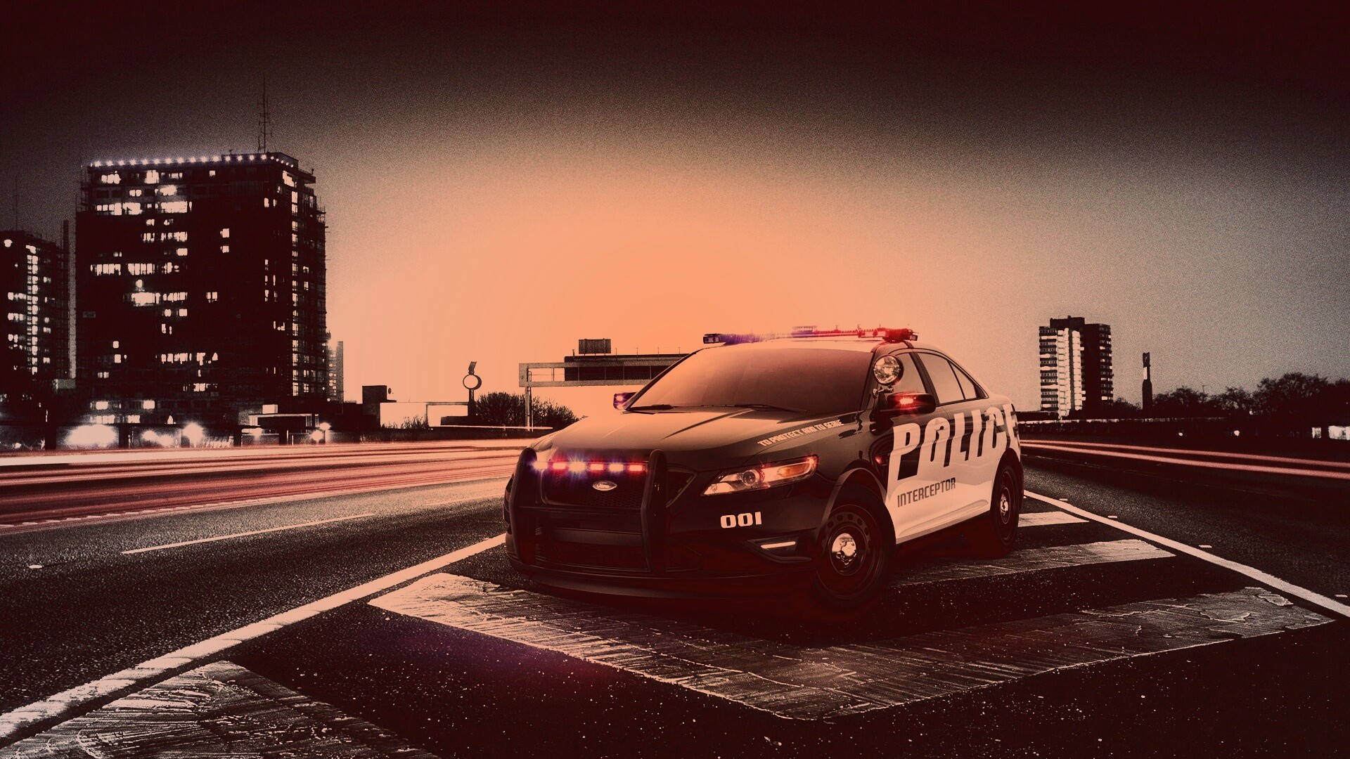 Полицейский Форд обои