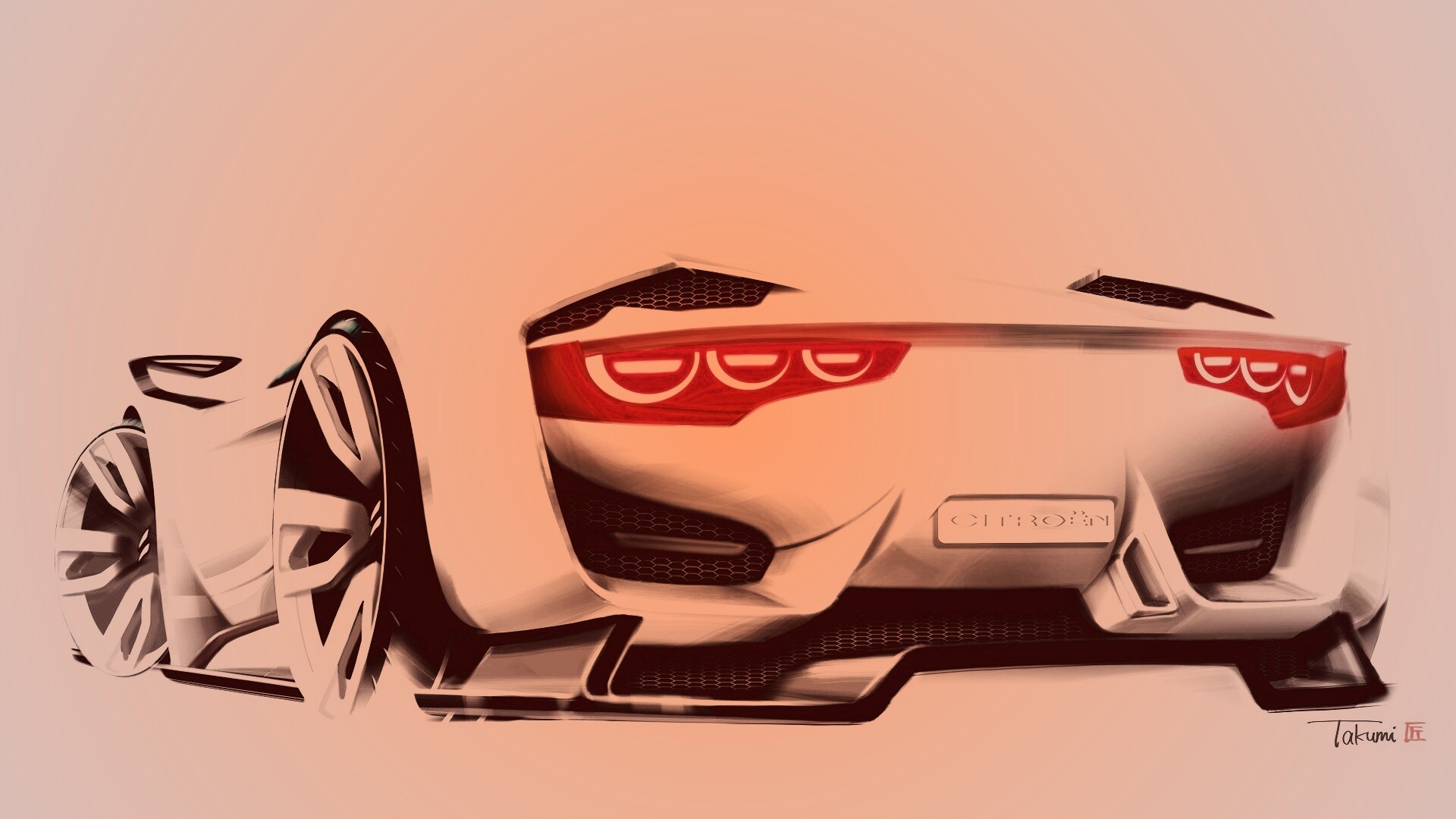 Концепт Ситроен обои