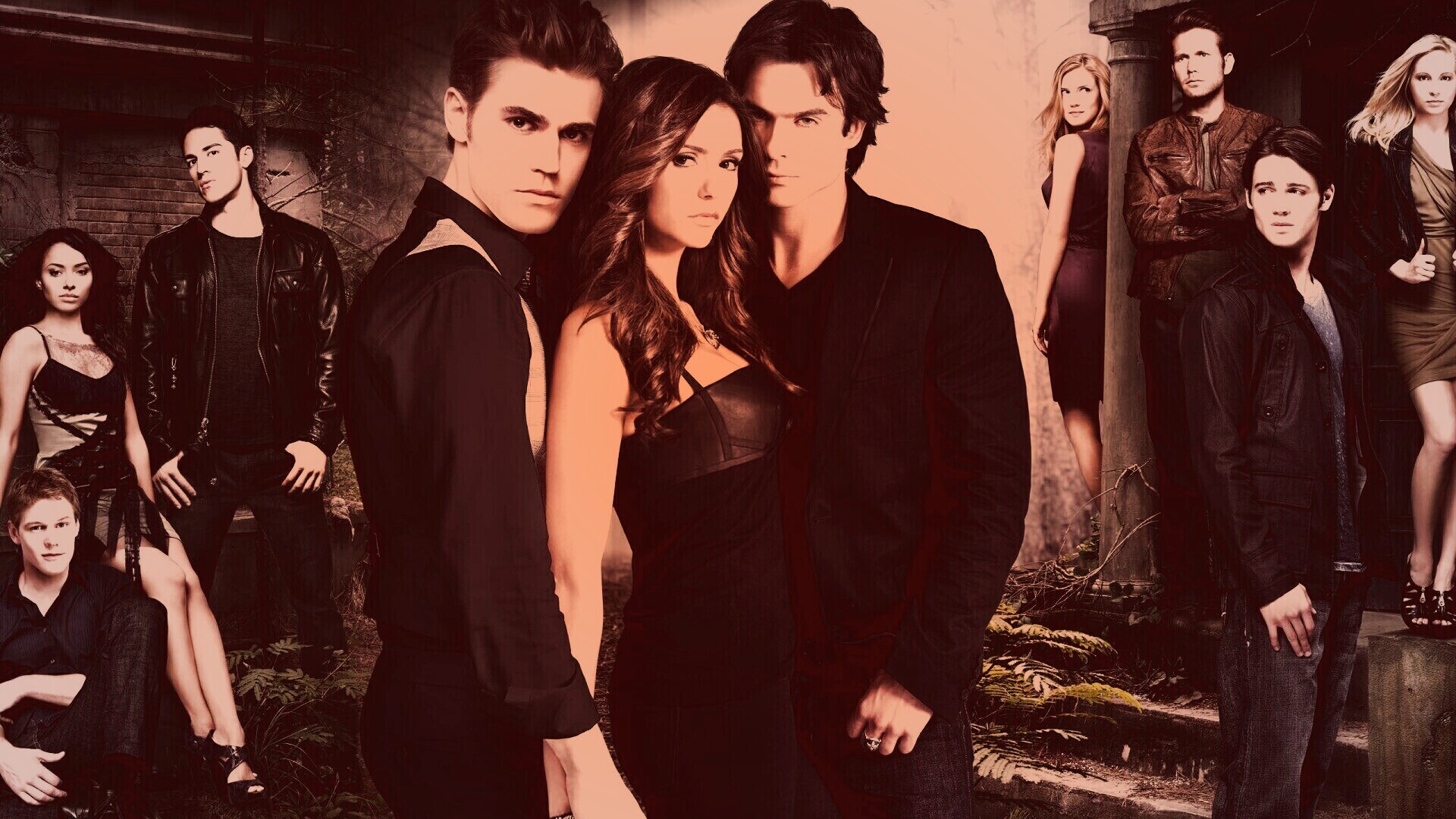 Дневники вампира обои