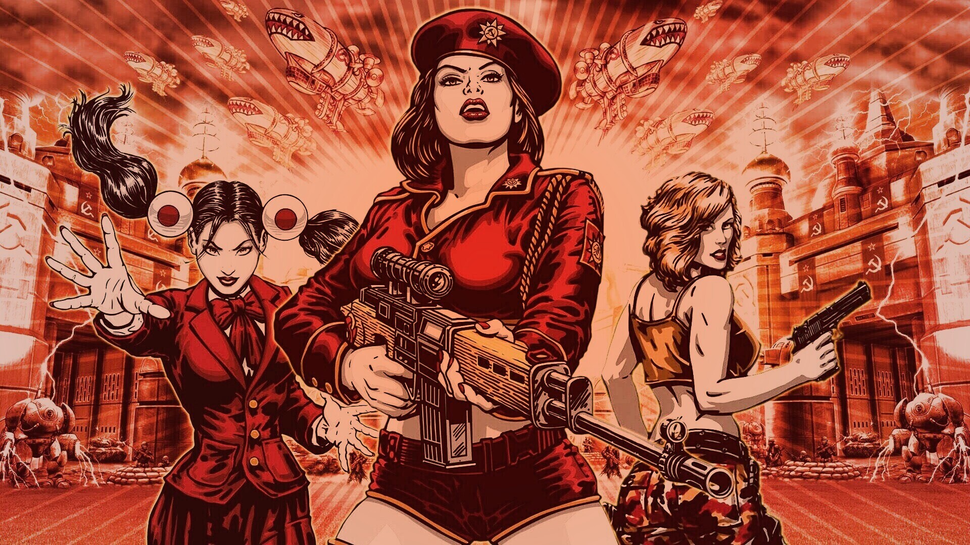 Red alert 3 обои